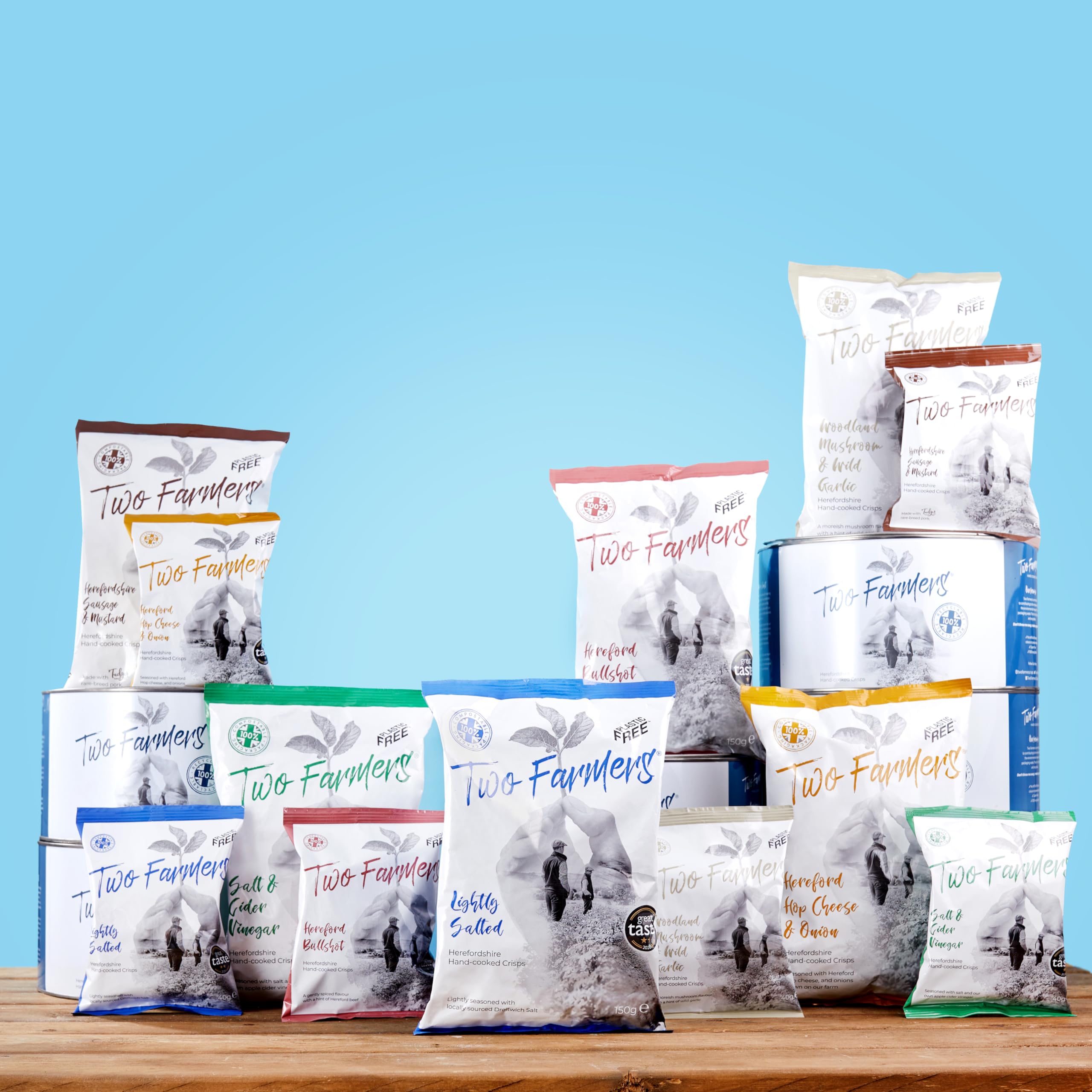 Two Farmers - Lightly Salted Hand Cooked Crisps 5