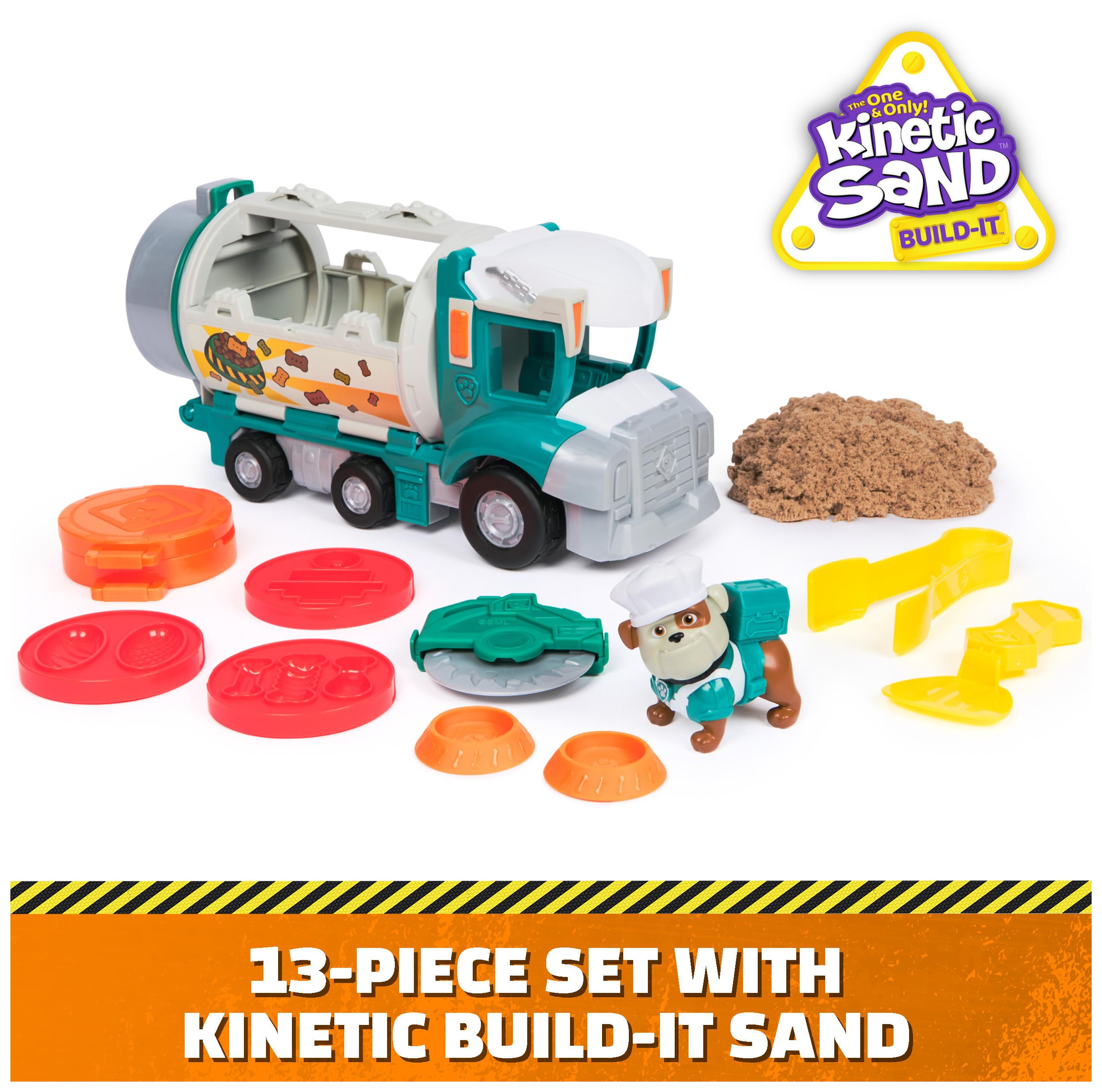 Rubble and Crew Growlin’ Grub Food Truck Playset - Construction & Kitchen Toy for Ages 3+ 6