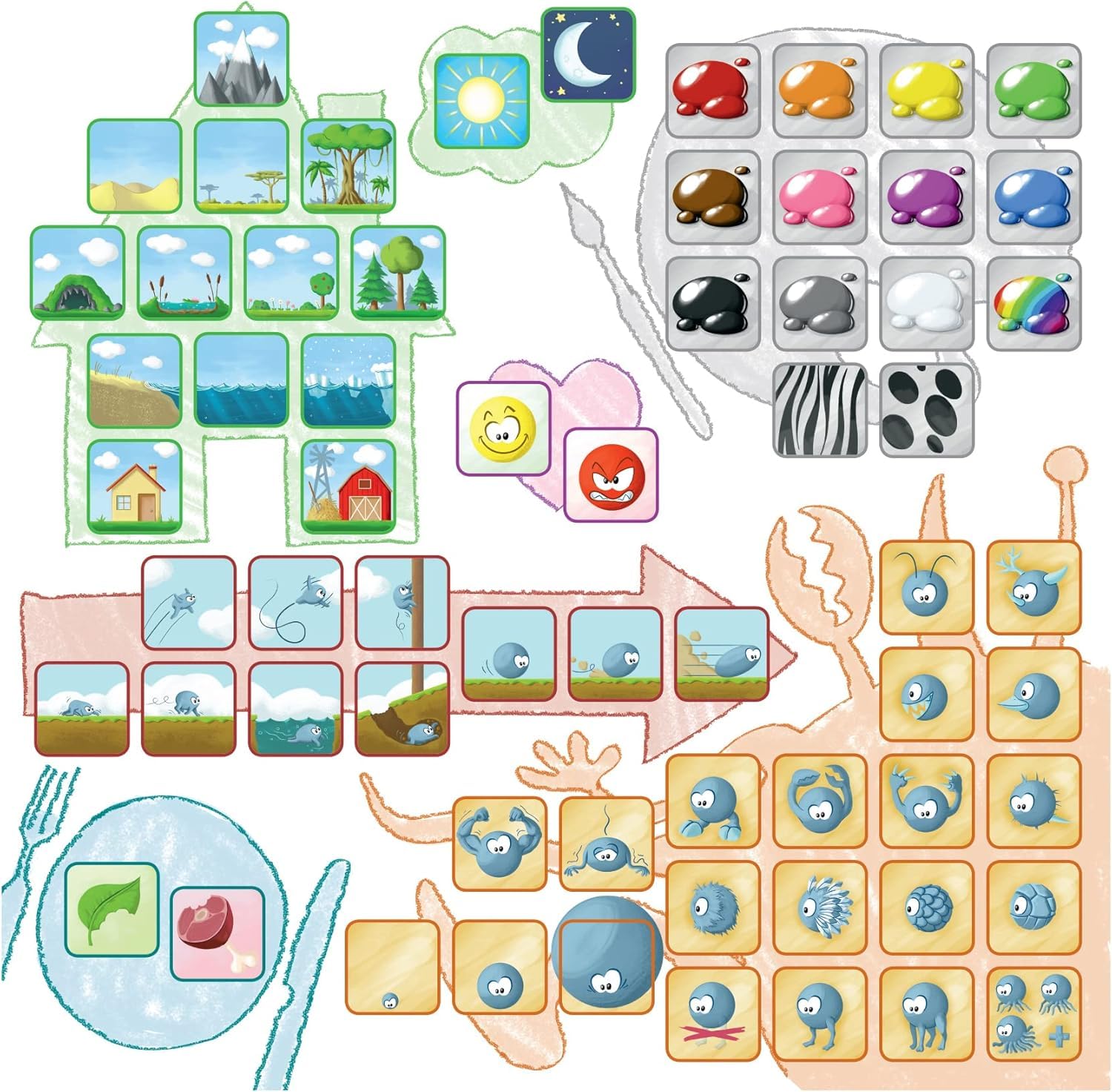 Repos Production Concept Kids: Animals Board Game 6