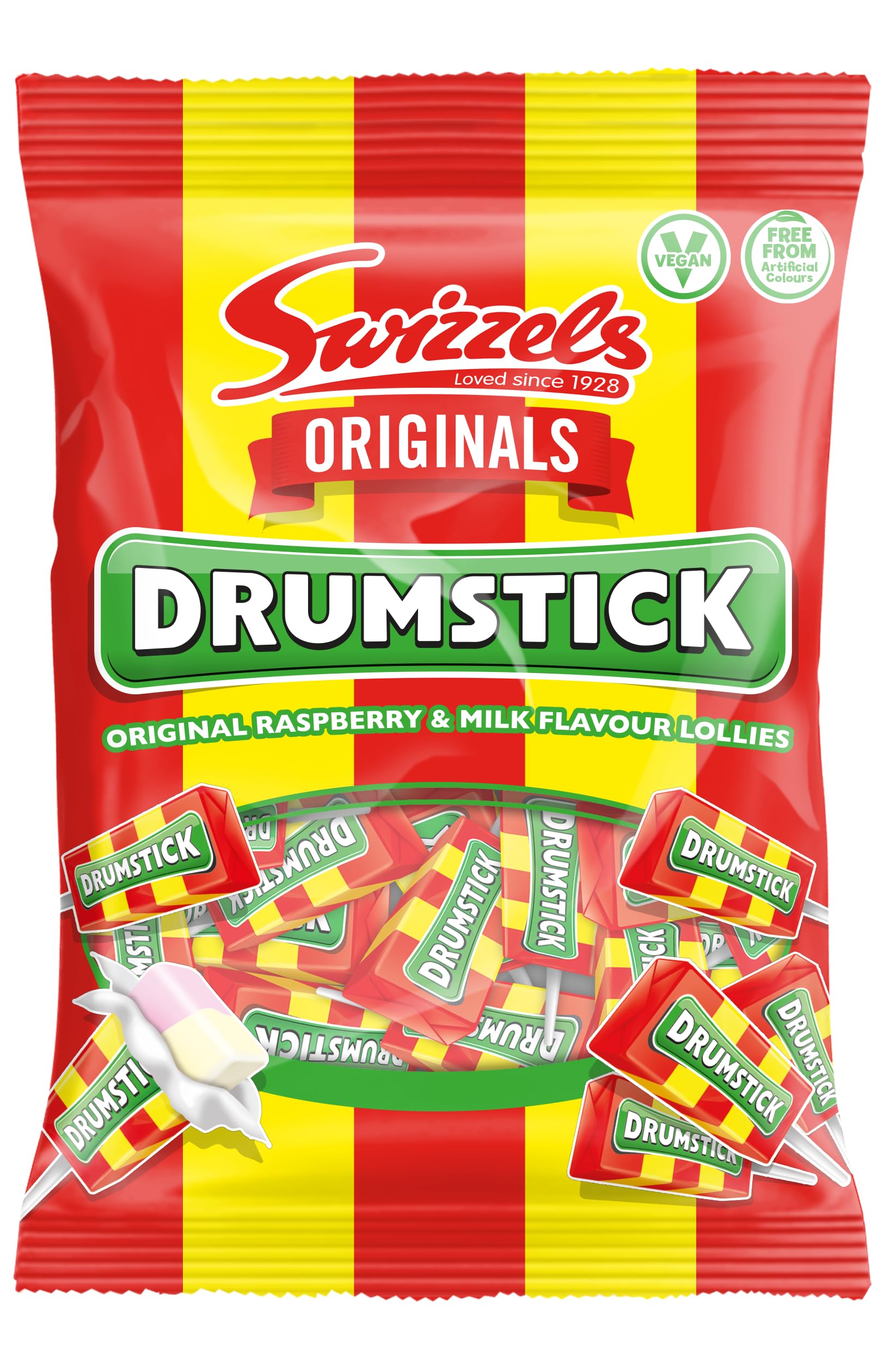 Swizzels Originals Drumstick Lollies 120g