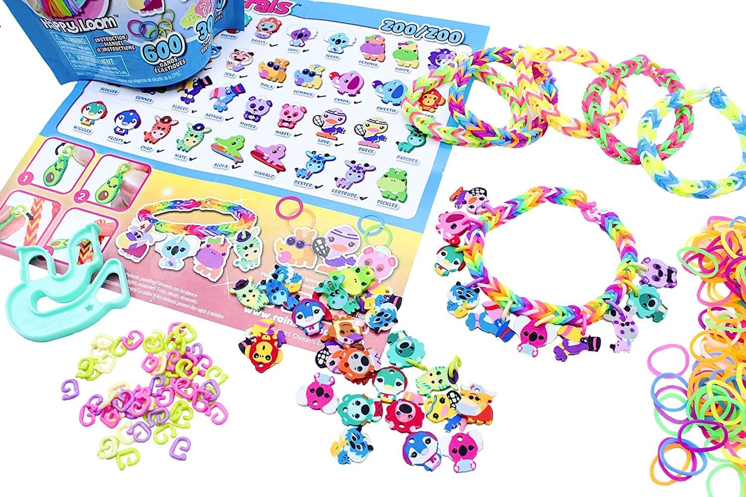 Rainbow Loom Loomi-Pals Collectibles - Zoo Series Craft Kit 7