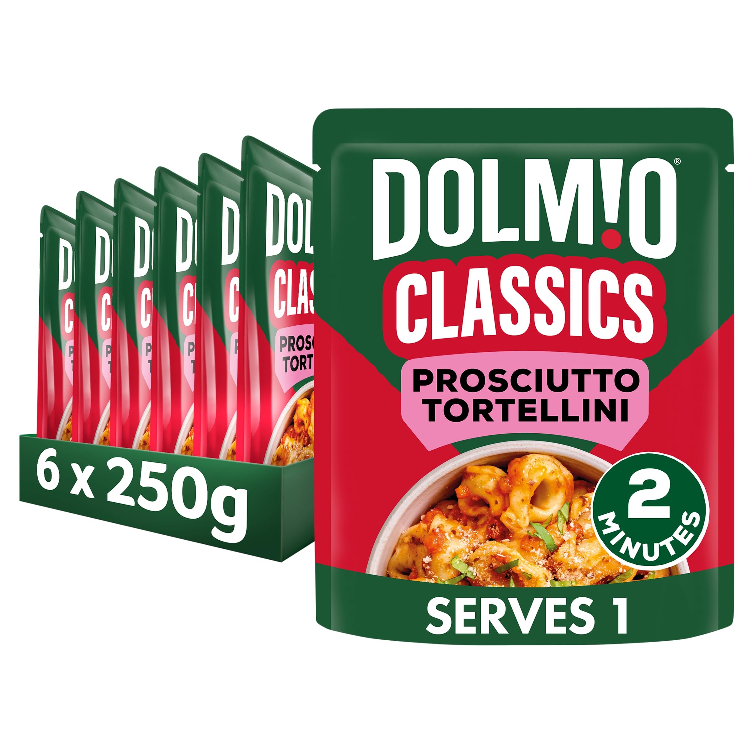 Dolmio - Prosciutto Tortellini Ready Meal 6x250g