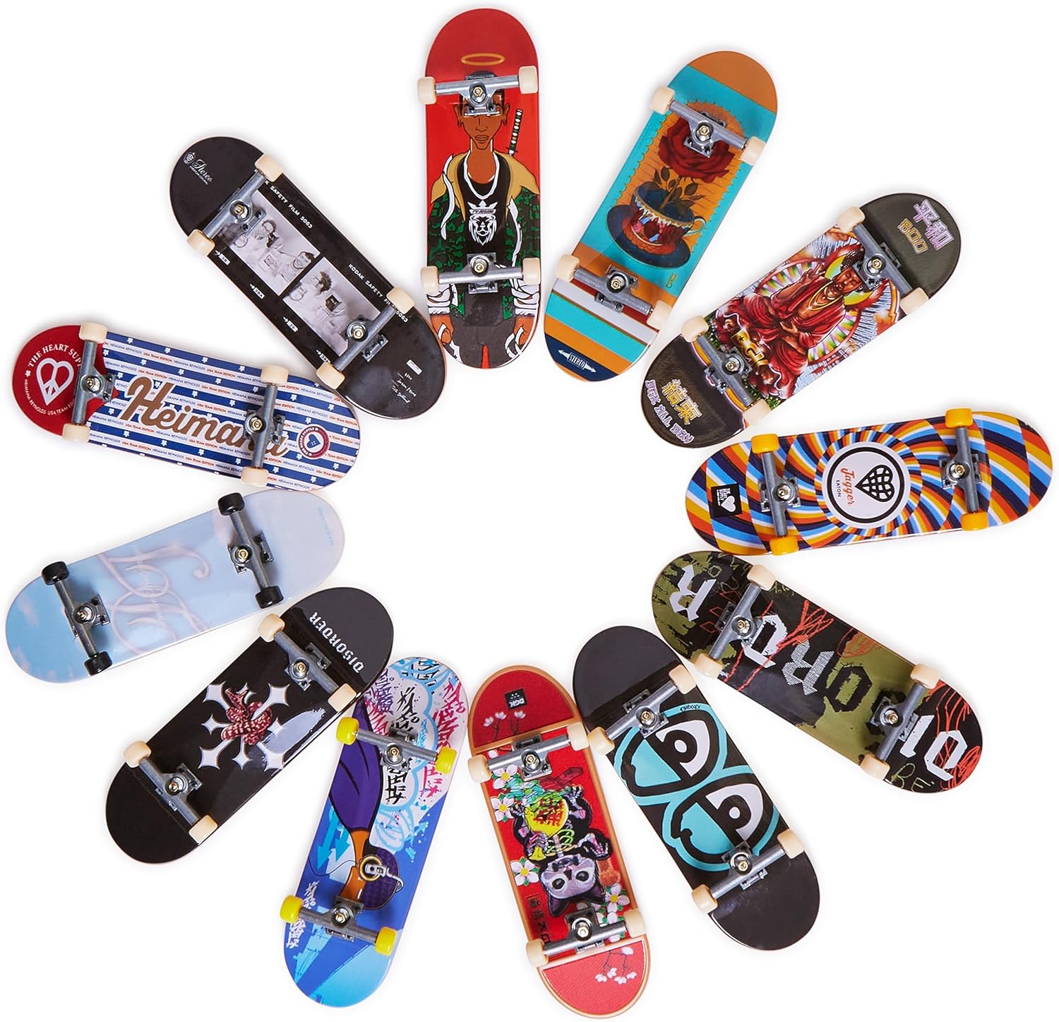Tech Deck 96-mm Fingerboard with Authentic Skate Graphics - Ages 6 and Up 4
