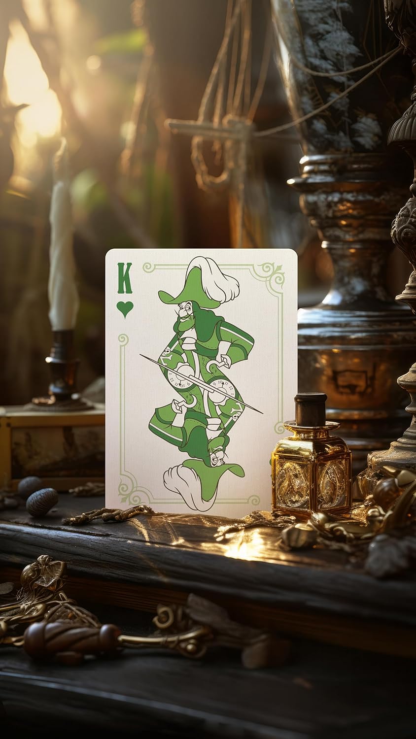 Bicycle Disney Villains Playing Cards - 52-Card Collectible Deck with Villain-Themed Artwork 4