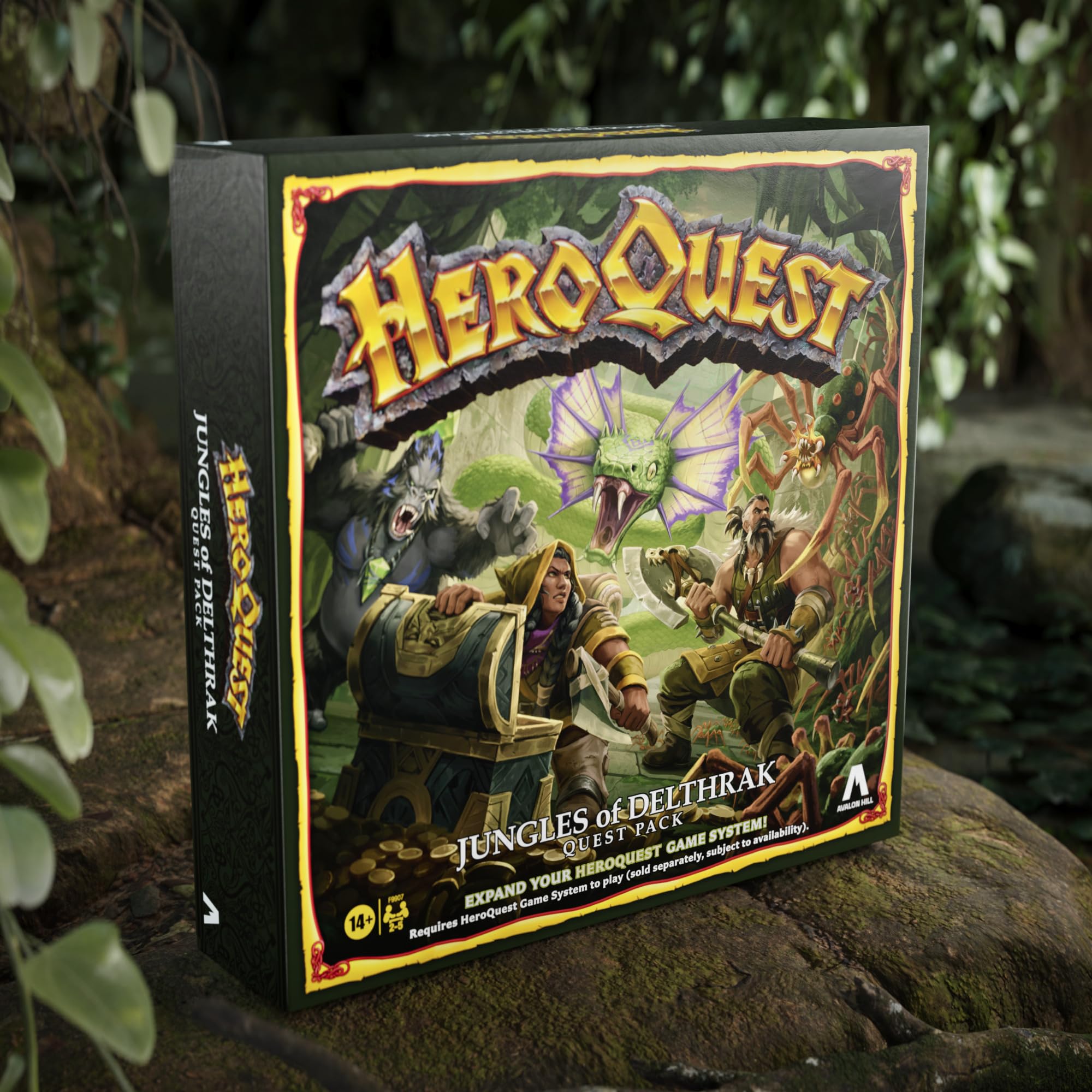 Avalon Hill HeroQuest Jungles of Delthrak Quest Pack – Expansion for HeroQuest Game System 5