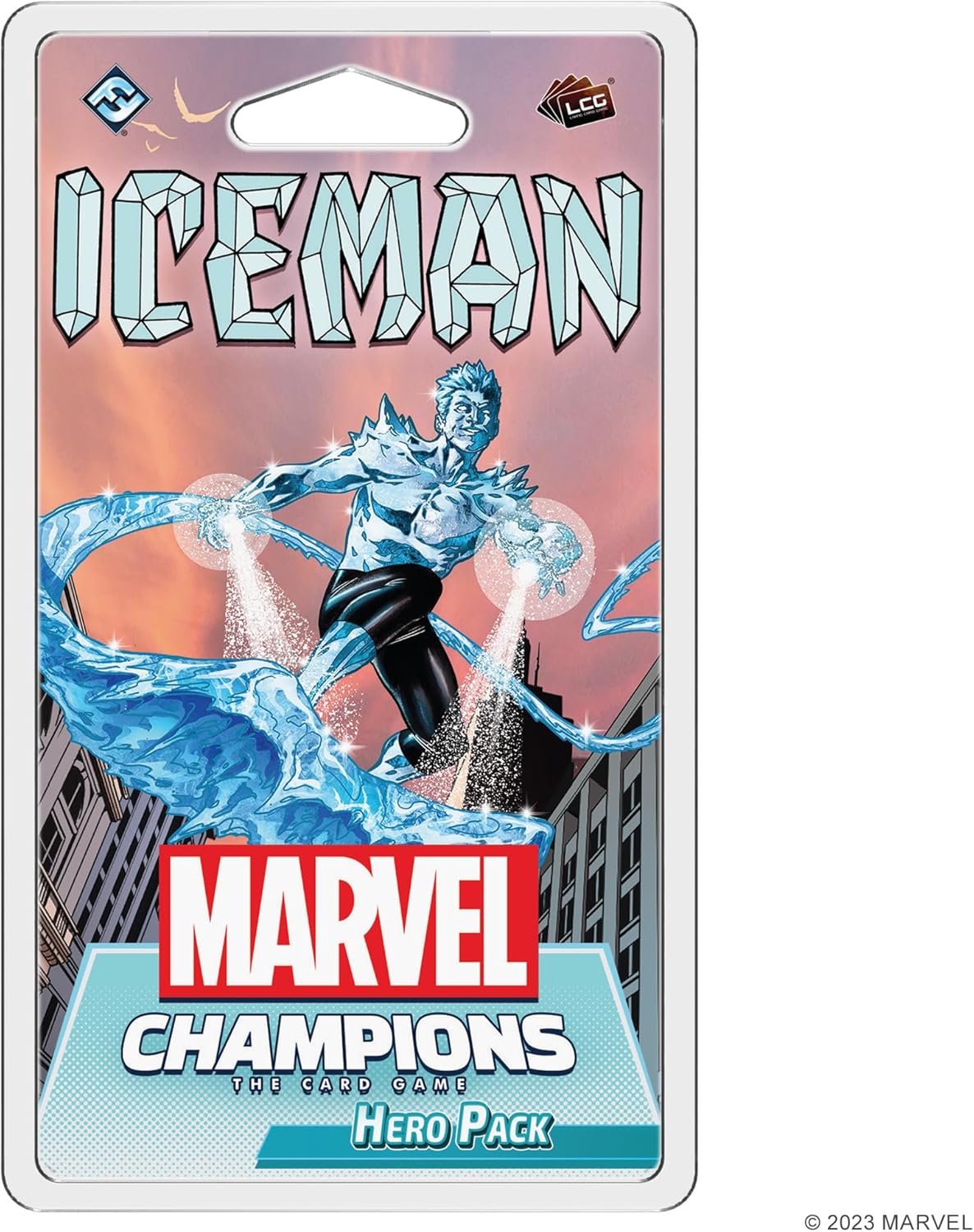 Fantasy Flight Games Marvel Champions The Card Game Iceman Hero Pack 1
