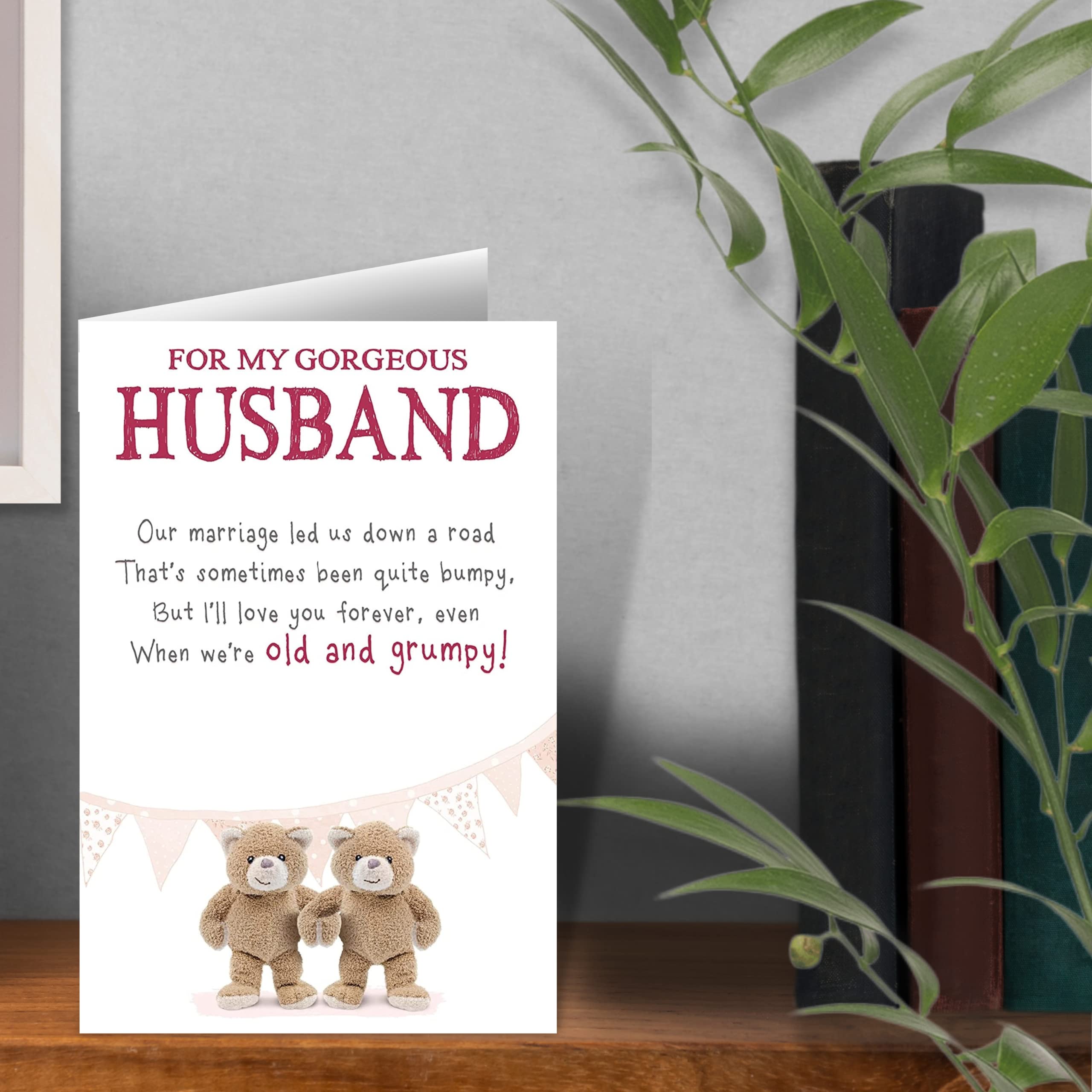 Emotional Rescue Grumpy Birthday Card for Husband | FSC Paper | Made in UK 4