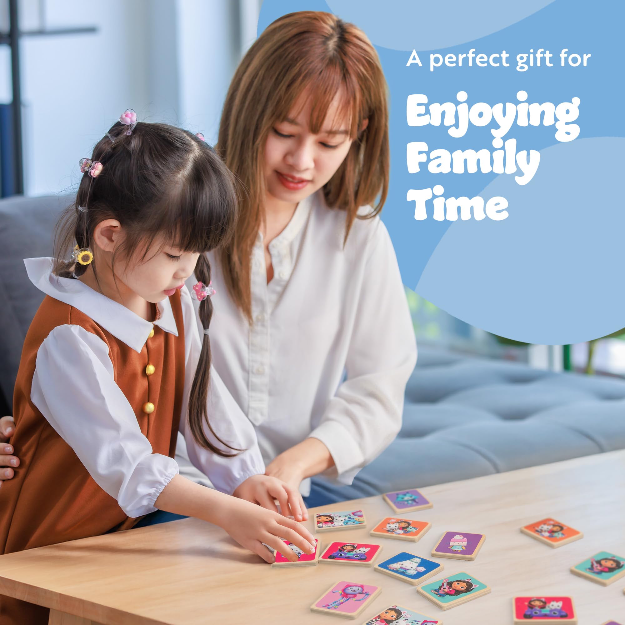 Gabby's Dollhouse Memory Game - Matching Card Game with Gabby & Friends 6