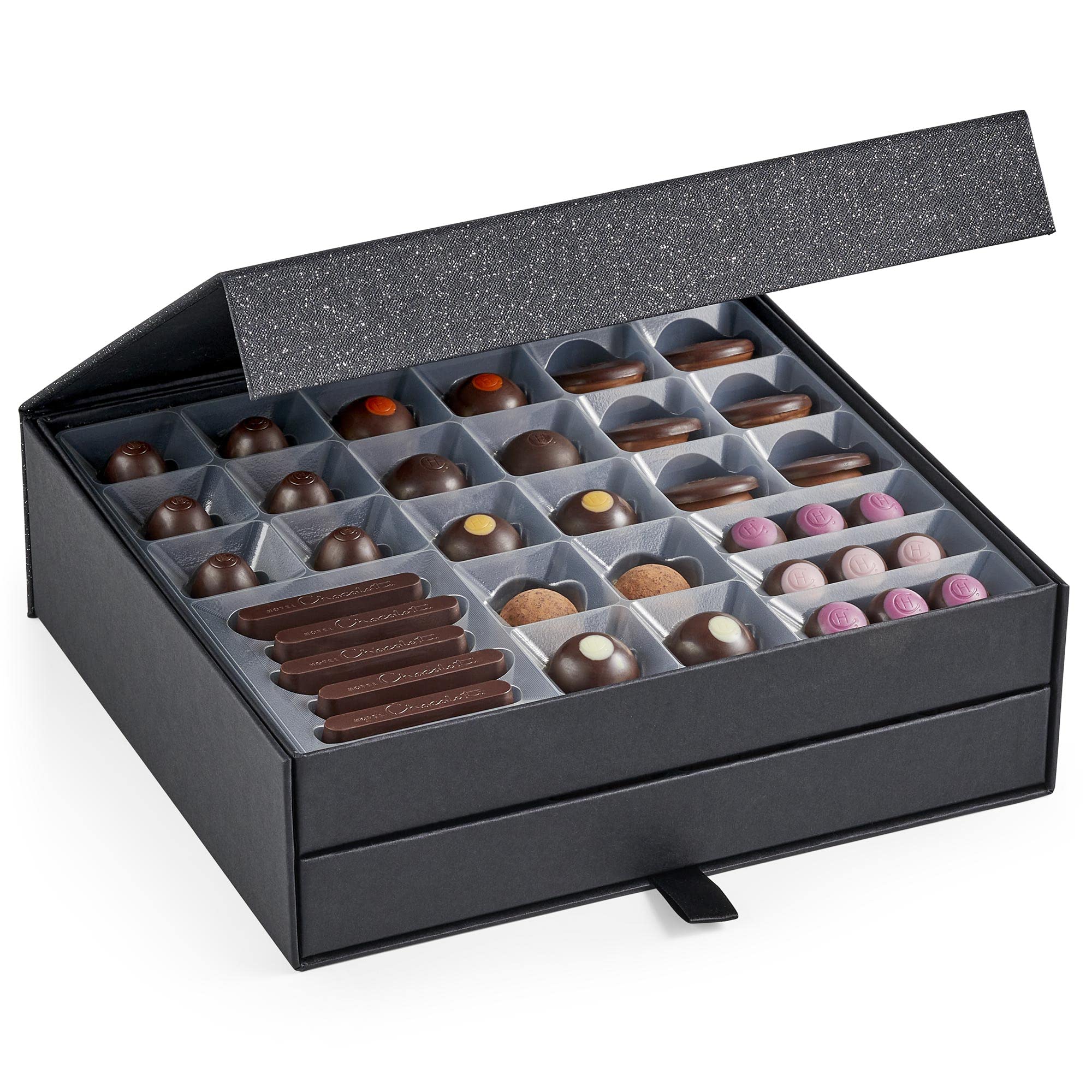 Hotel Chocolat Dark Cabinet - 59 of Our Finest Dark Chocolates, 540g 4