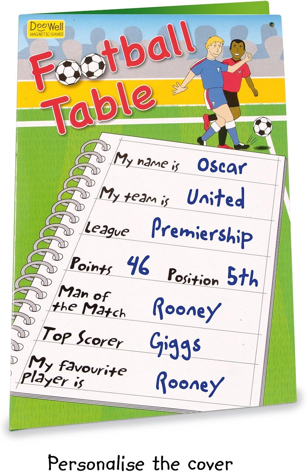 Fiesta Crafts - T-2401 Magnetic Football Table Chart 5