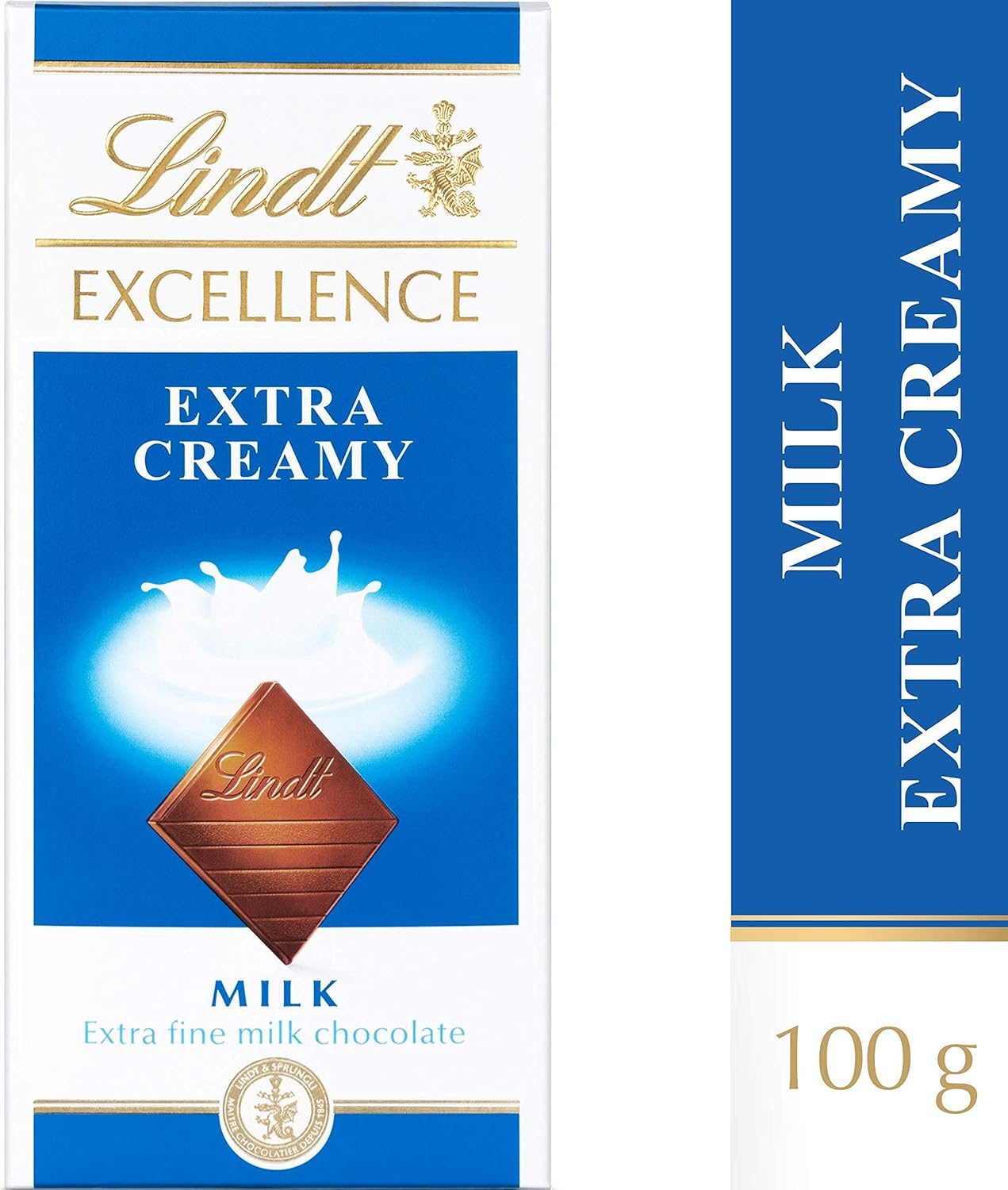 Lindt Excellence Extra Creamy Milk Chocolate Bar, 100g 6