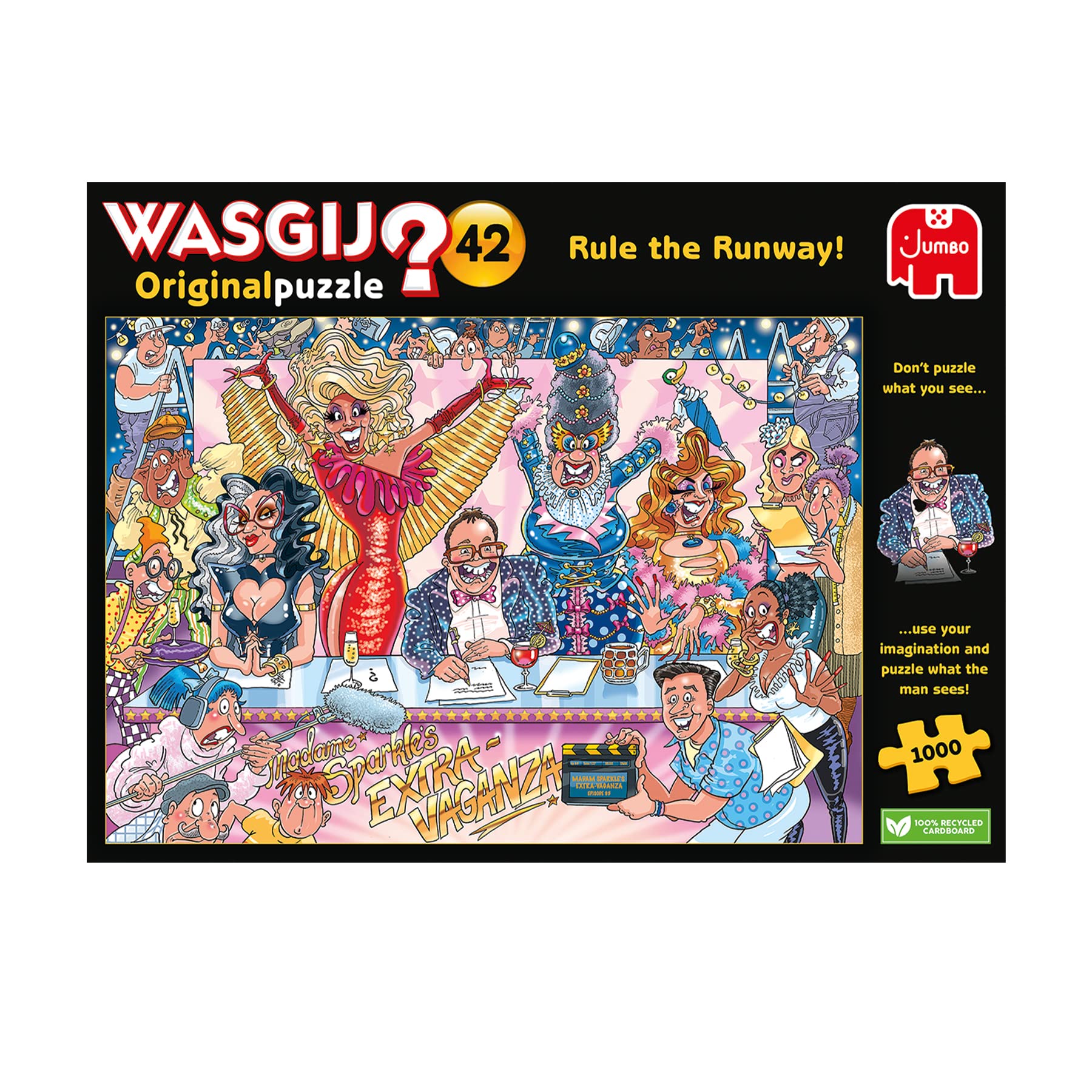 Wasgij Original 42: Rule the Runway - 1000-Piece Puzzle for Adults 5