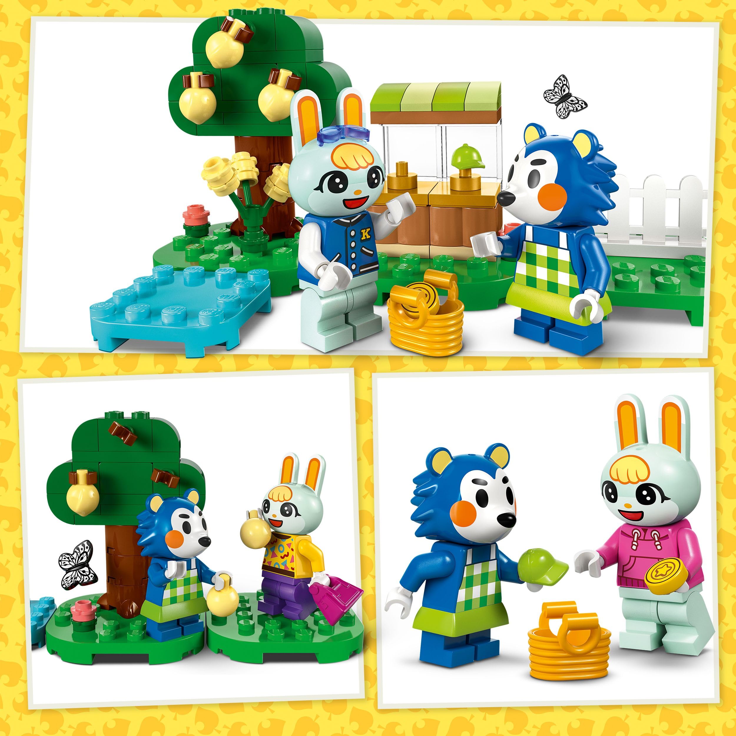 LEGO Animal Crossing Able Sisters Clothing Shop Playset - Building Toy Set for Kids 6+ 7