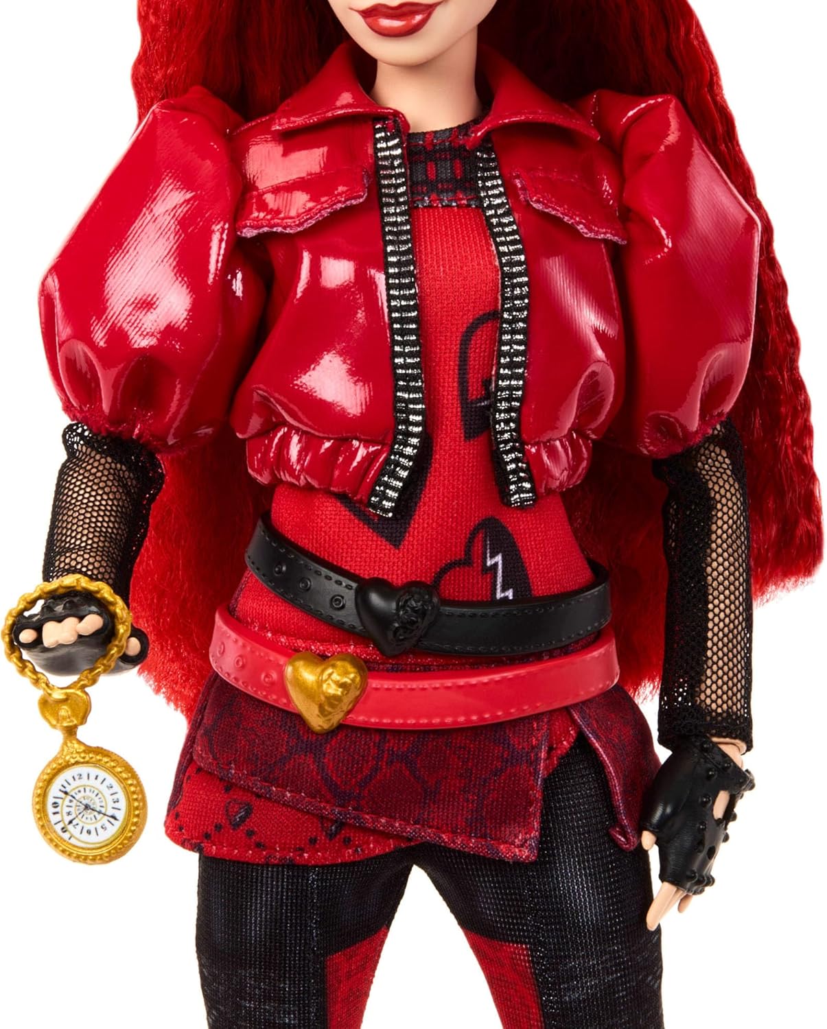 Disney Descendants: The Rise of Red Fashion Doll – Red, Daughter of Queen of Hearts, 11-Point Articulation, Ages 4+ 6