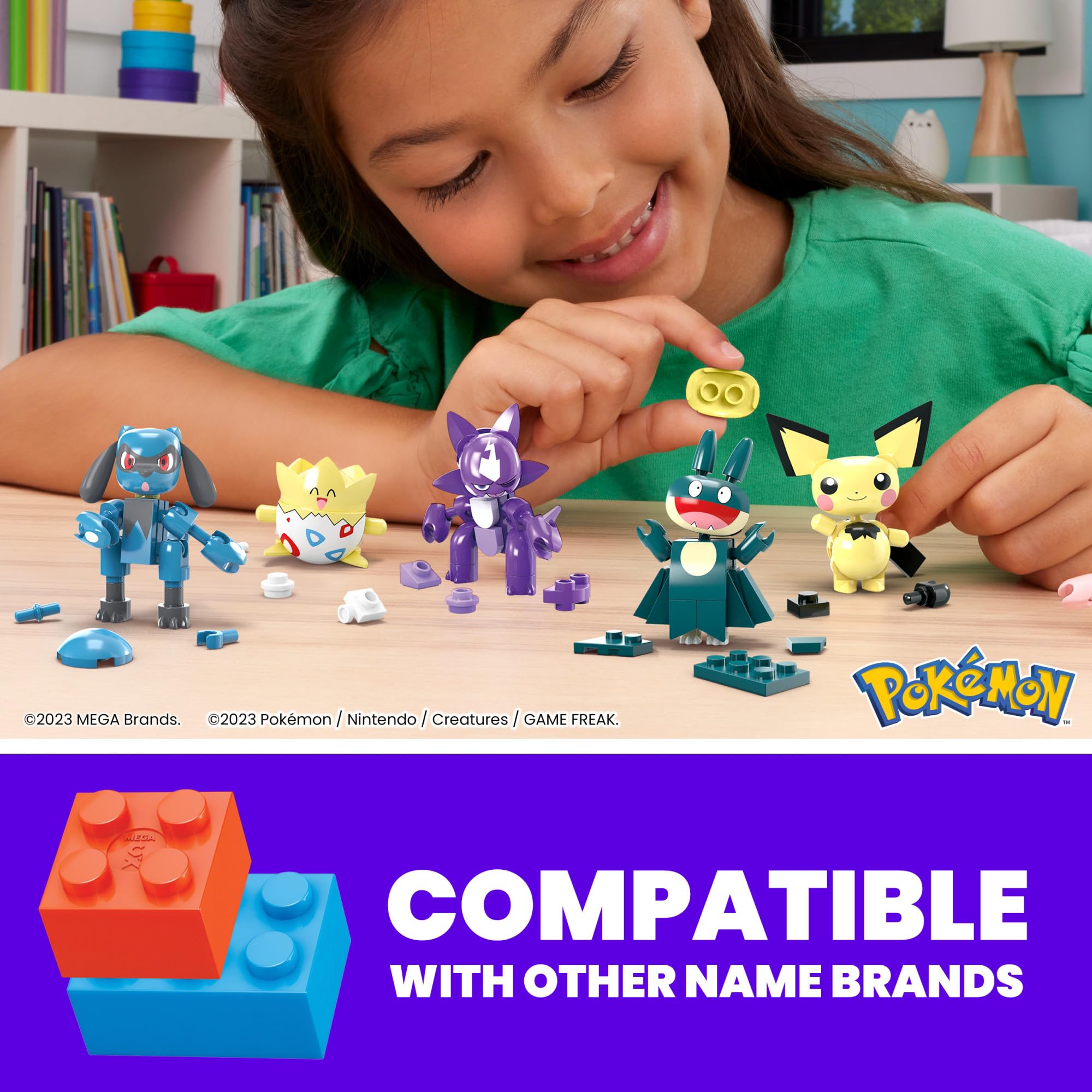 MEGA Pokémon Trainer 8-Pack Building Set with 189 Pieces - Ages 6+ 6