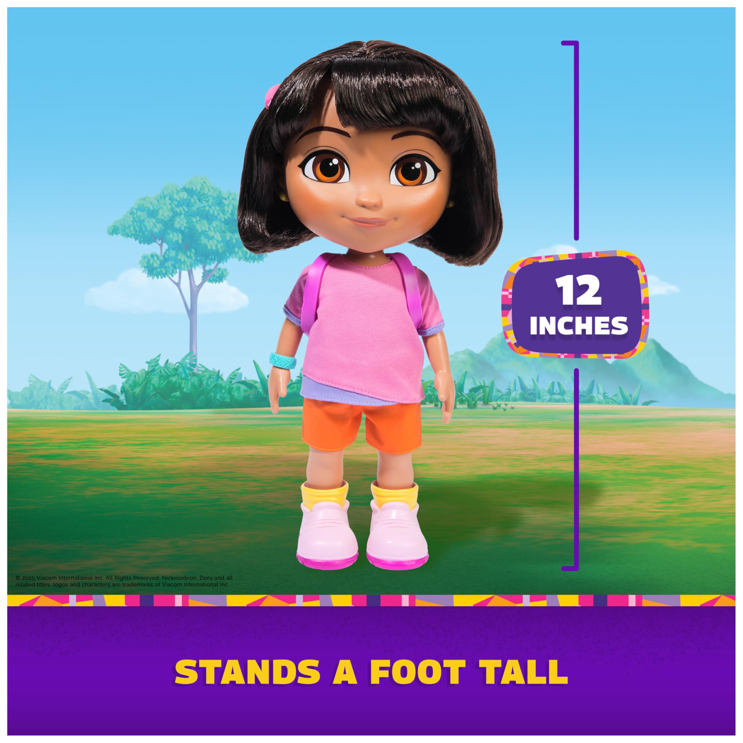 Sing & Explore Dora Doll - Interactive Musical Doll with Bilingual Phrases & Accessories 6