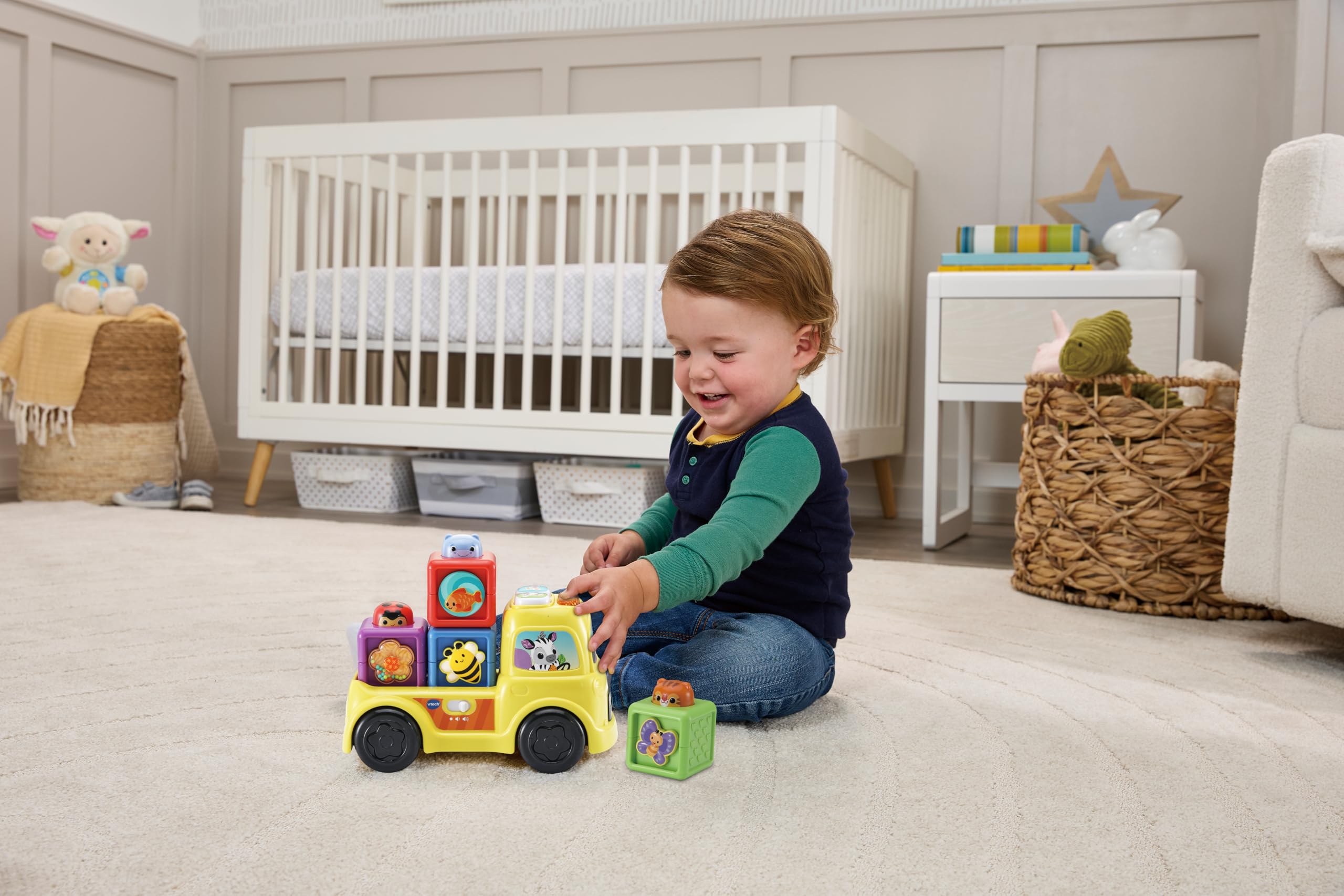 VTech Baby Pop-a-Block Truck - Interactive Learning Toy for 6 Months to 3 Years 7