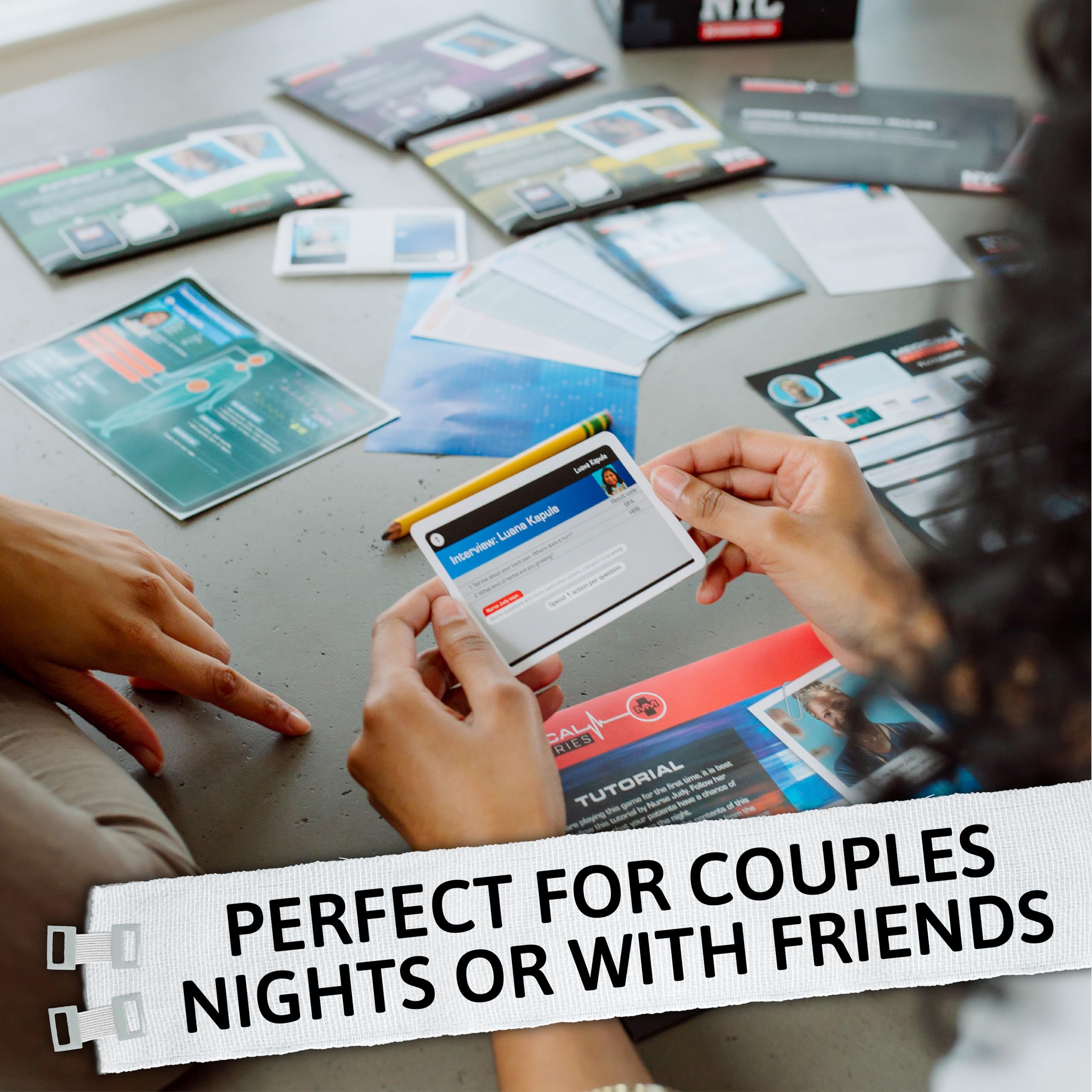 Fat Brain Toys Medical Mysteries Board Game - Cooperative Strategy Game for Adults & Teens 10