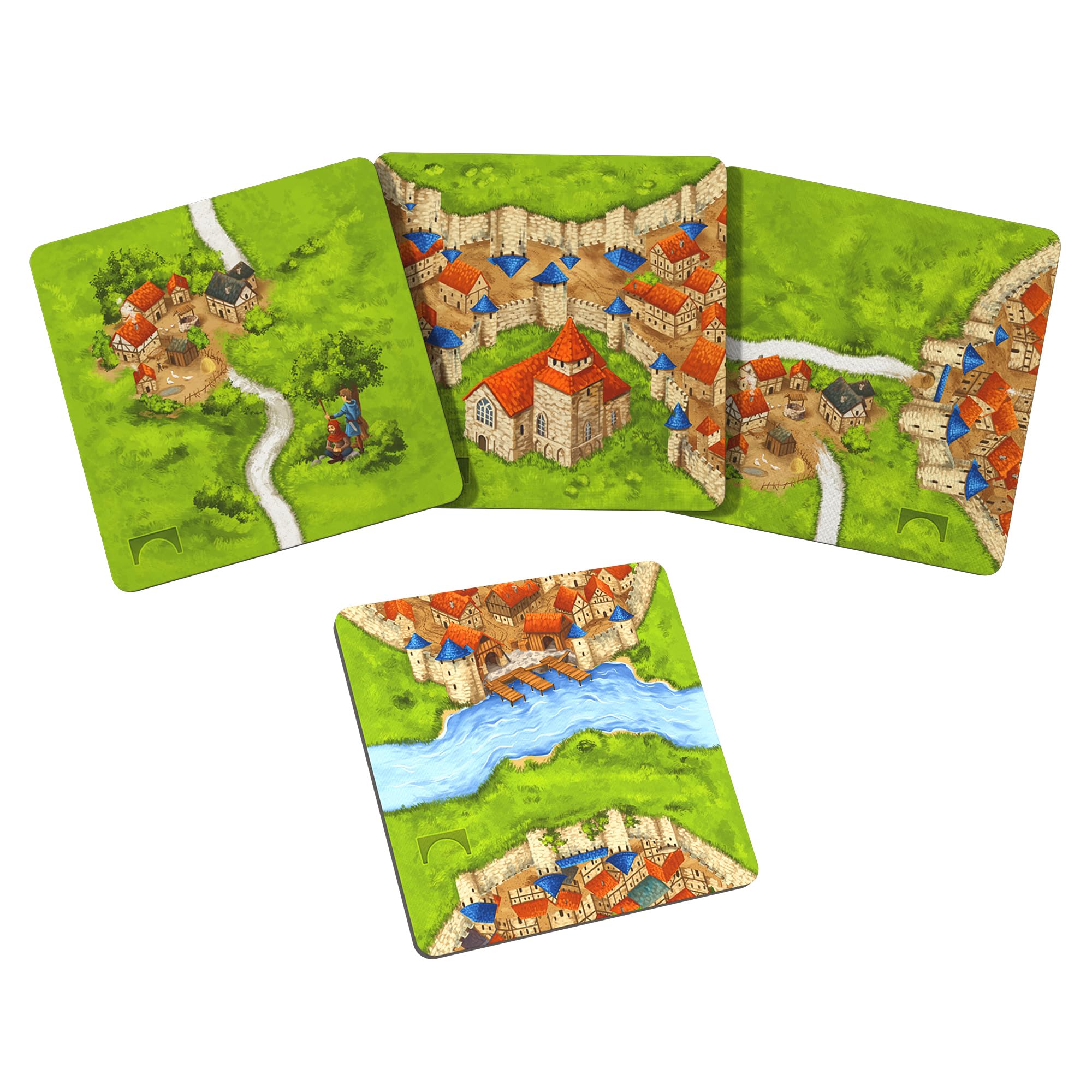 Hans im Glück Carcassonne: Castles & Bridges Expansion 8 Refresh | Strategy Board Game | 5 Players 2
