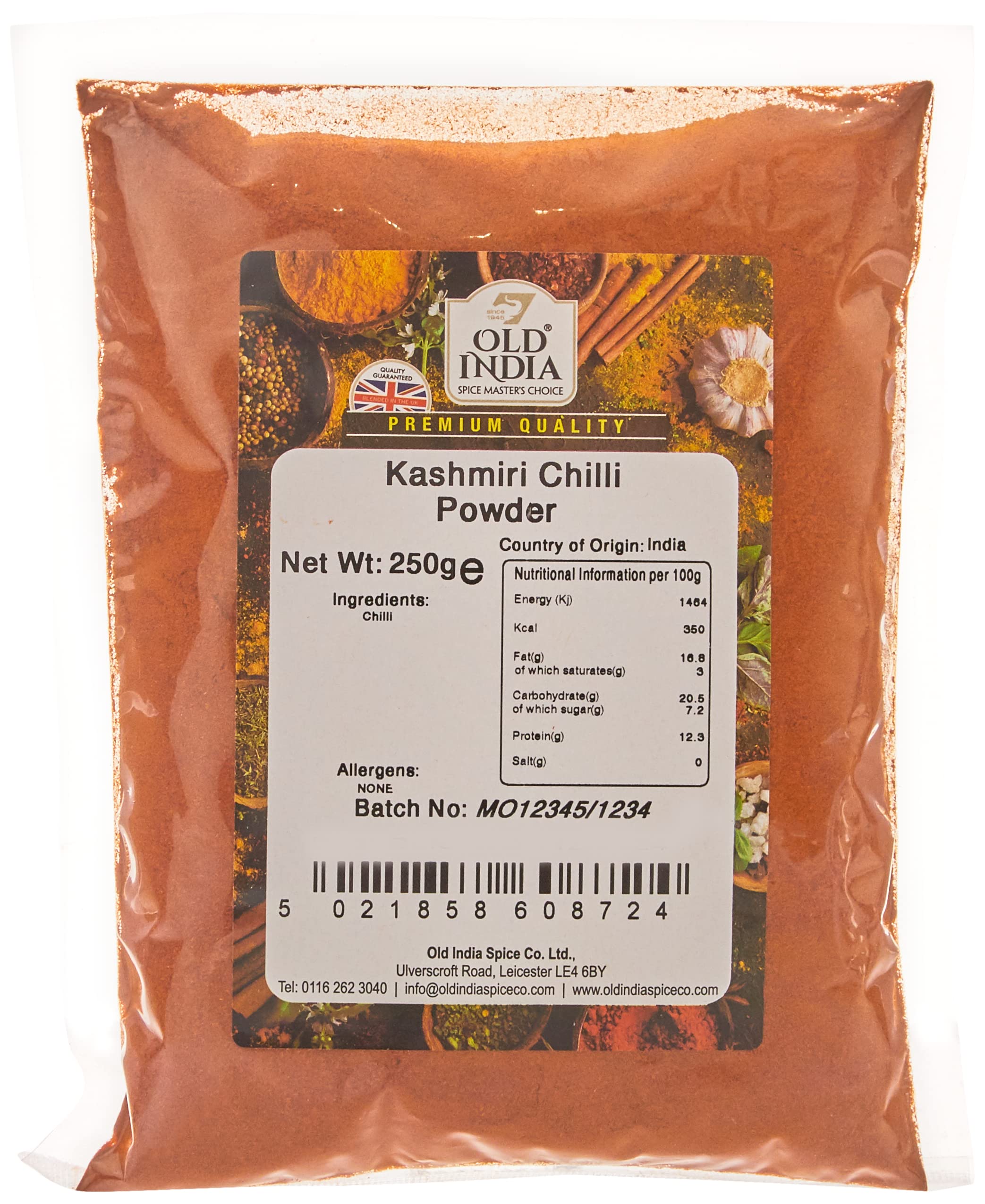 Old India Kashmiri Chilli Powder 250g