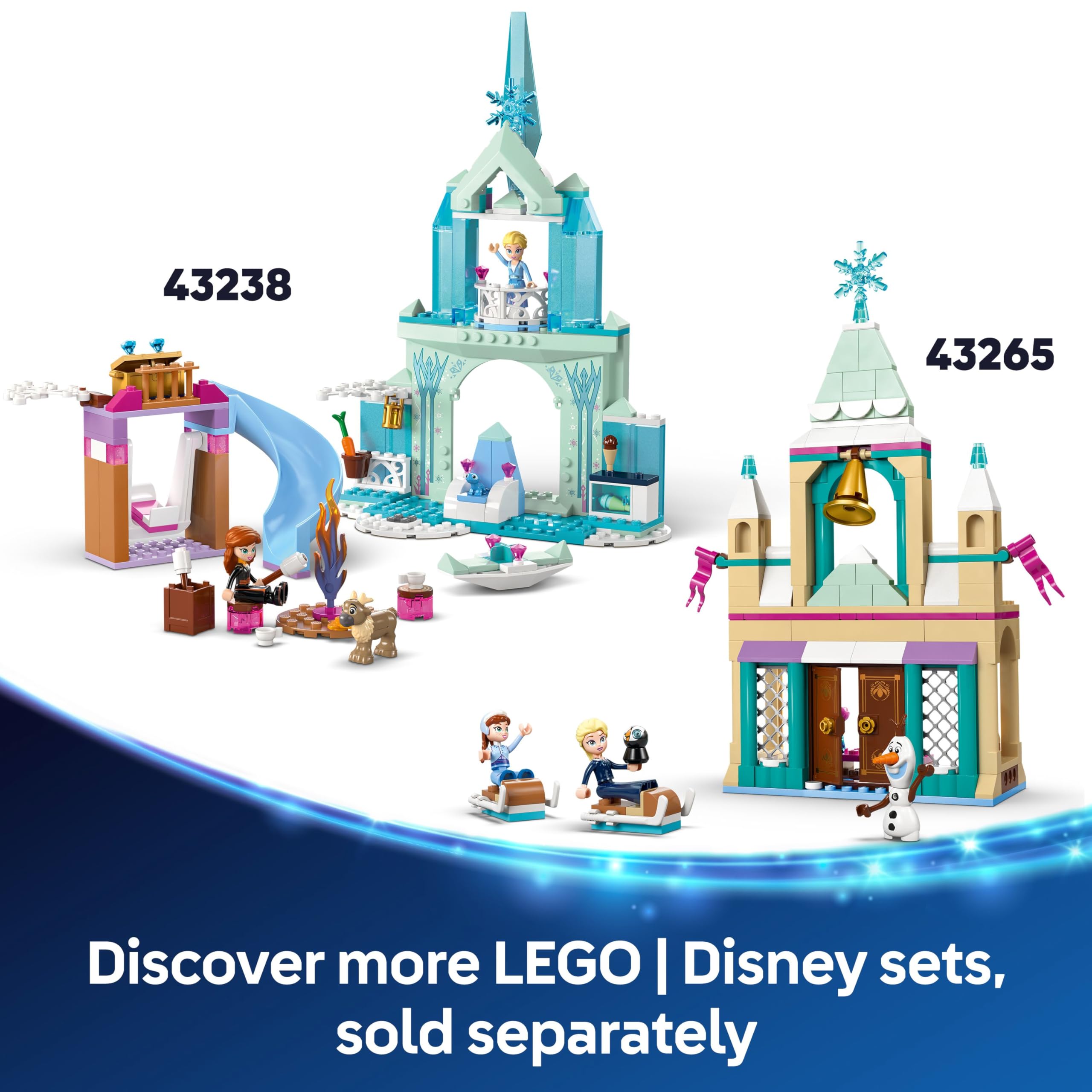 LEGO ǀ Disney Frozen Anna’s Sleigh Adventure Playset - Building Set with Hot Chocolate Stand & 4 Characters 14