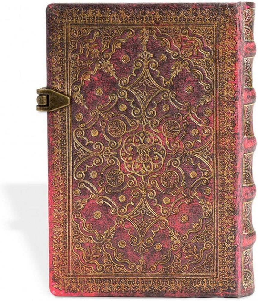 Paperblanks Hardcover Journal Carmine | Lined | Midi (130 x 180 mm) (Equinoxe) - Paperblanks (Hardcover)