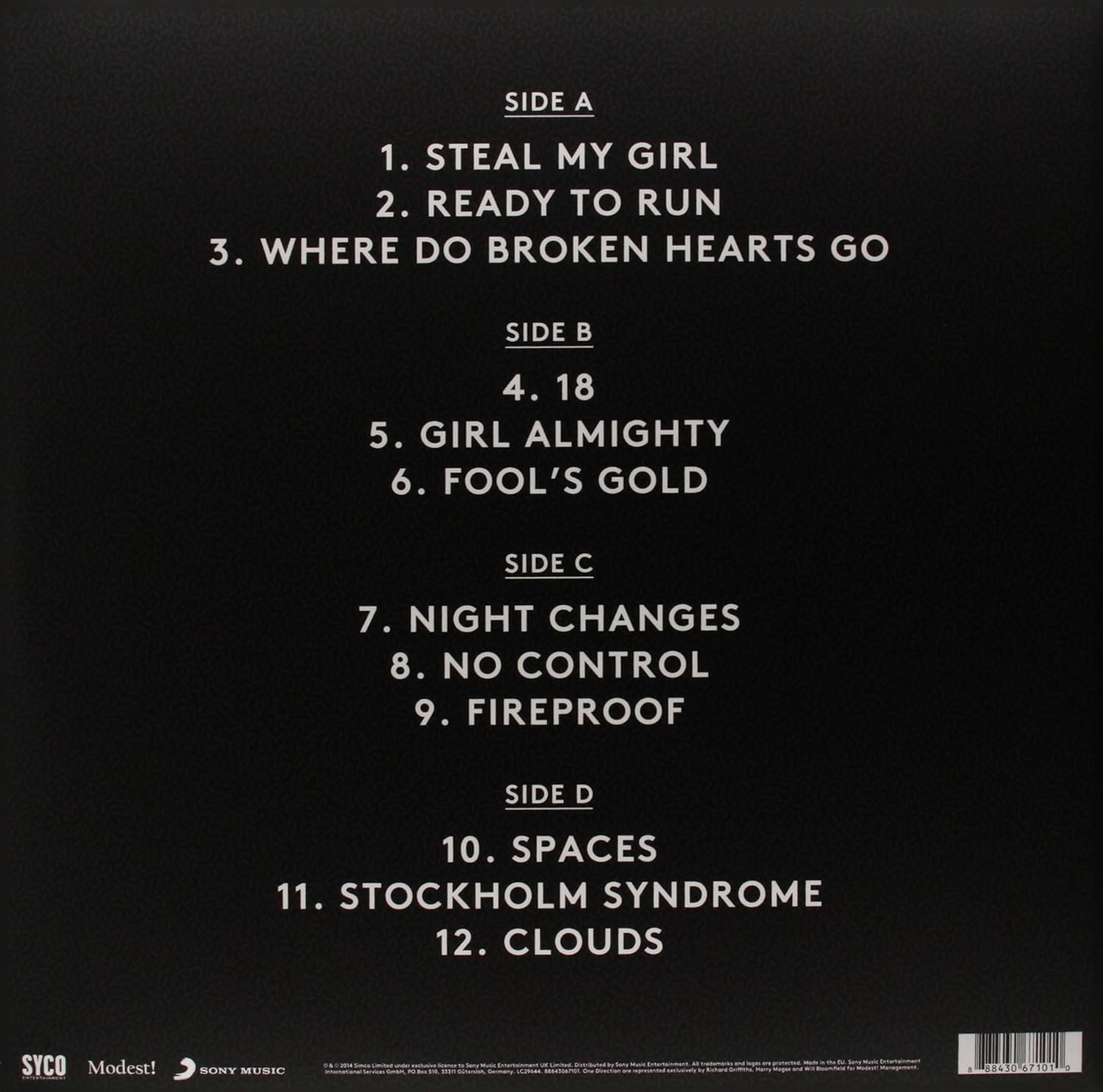 One Direction - FOUR Vinyl LP