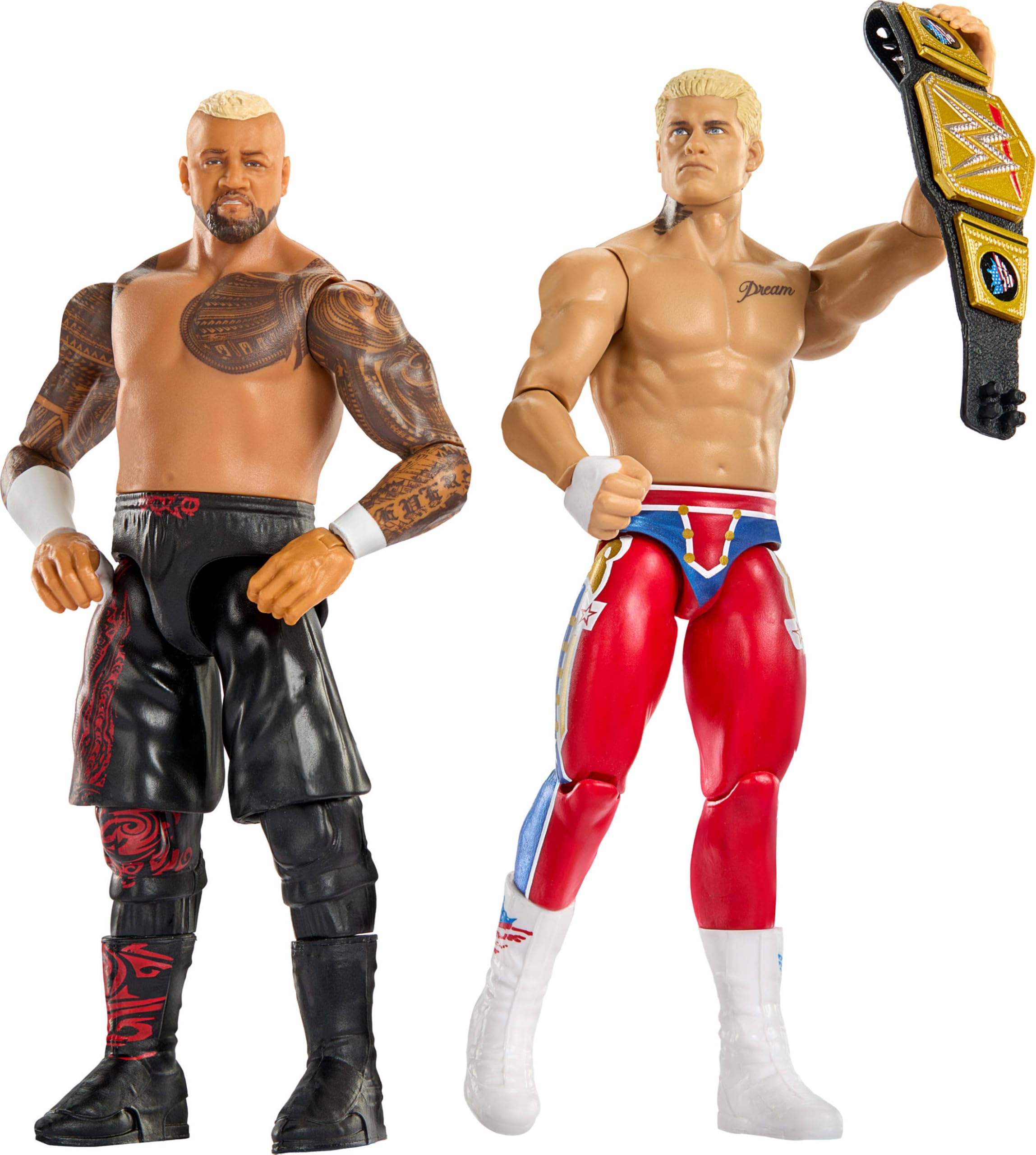 Mattel WWE Main Event Showdown Action Figures 2-Pack with Accessory, Series 3