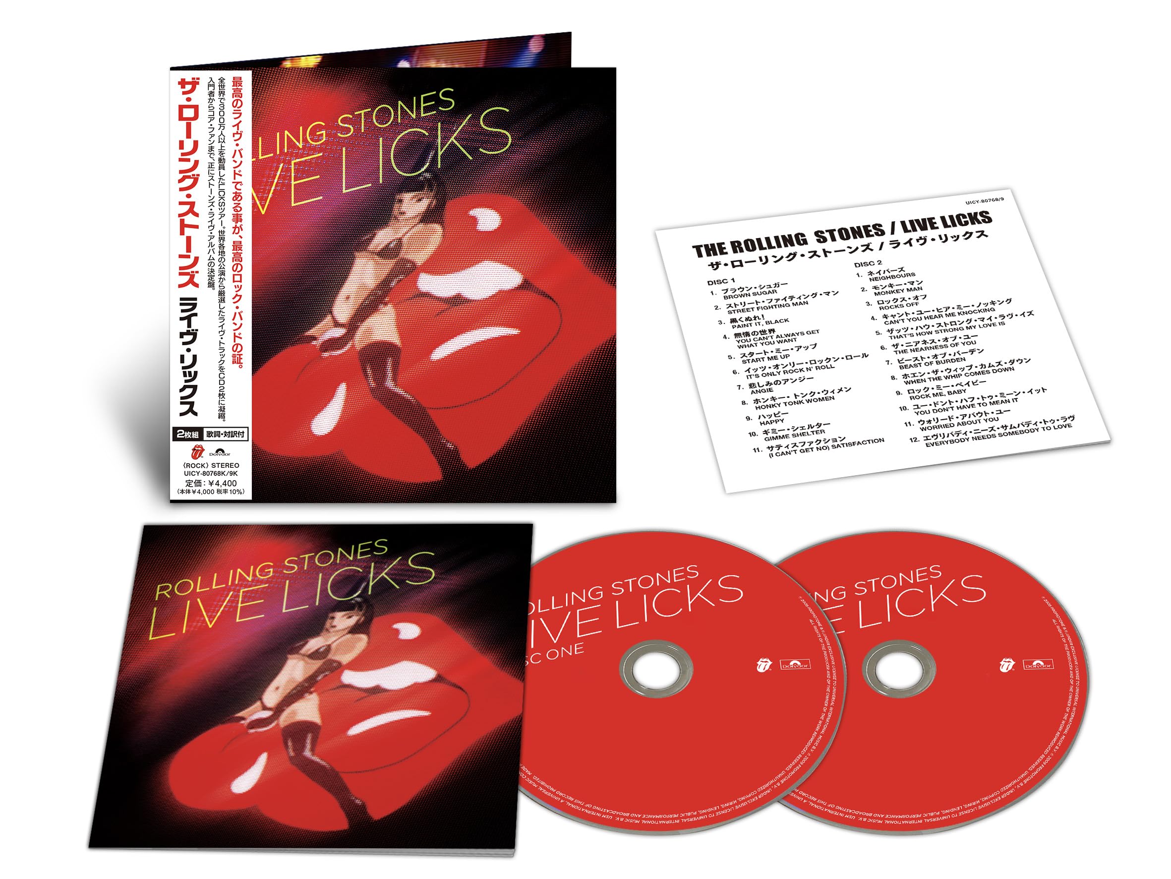The Rolling Stones - Live Licks [CD] 1