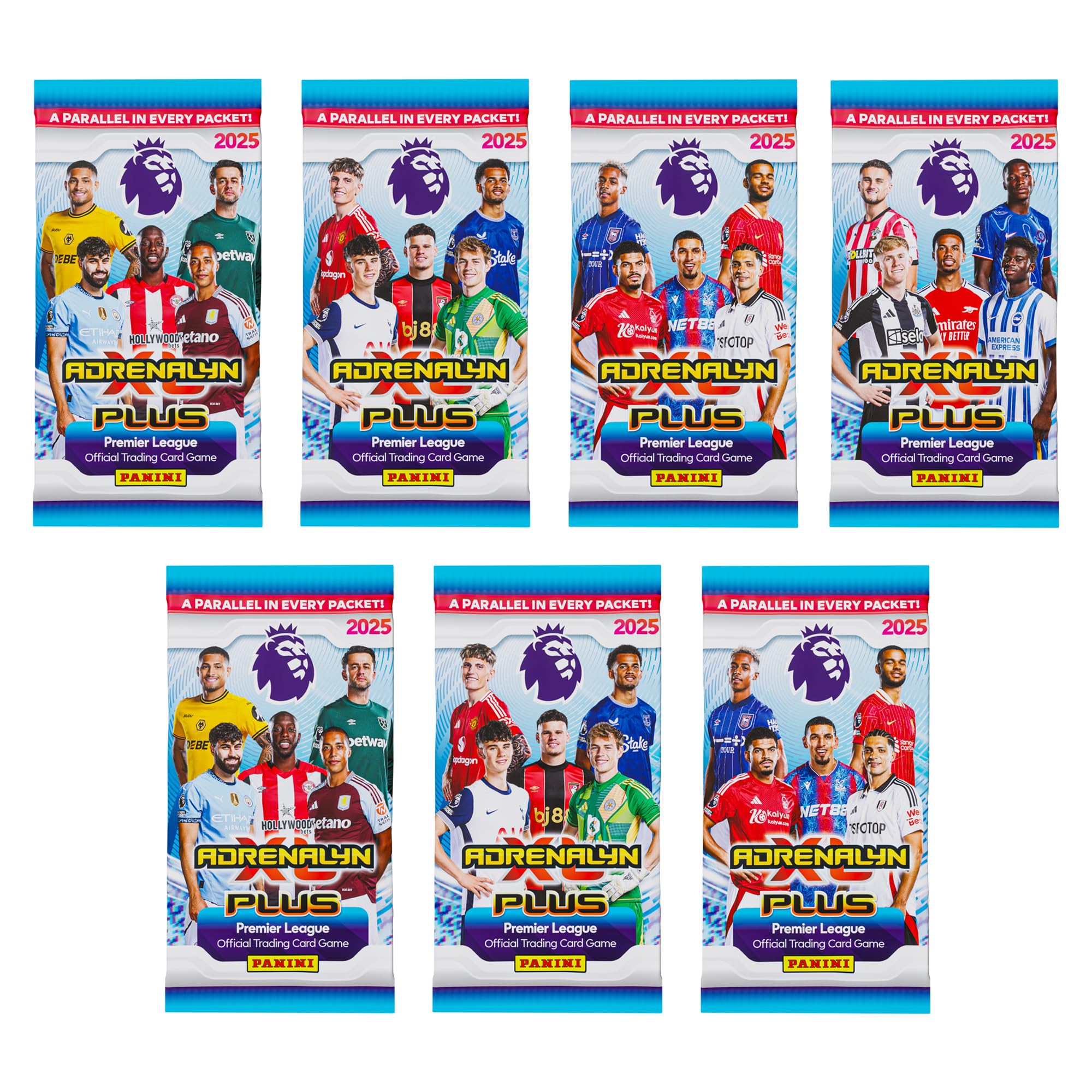Panini Premier League Adrenalyn XL PLUS 2025 Mega Tin Trading Card Game 3