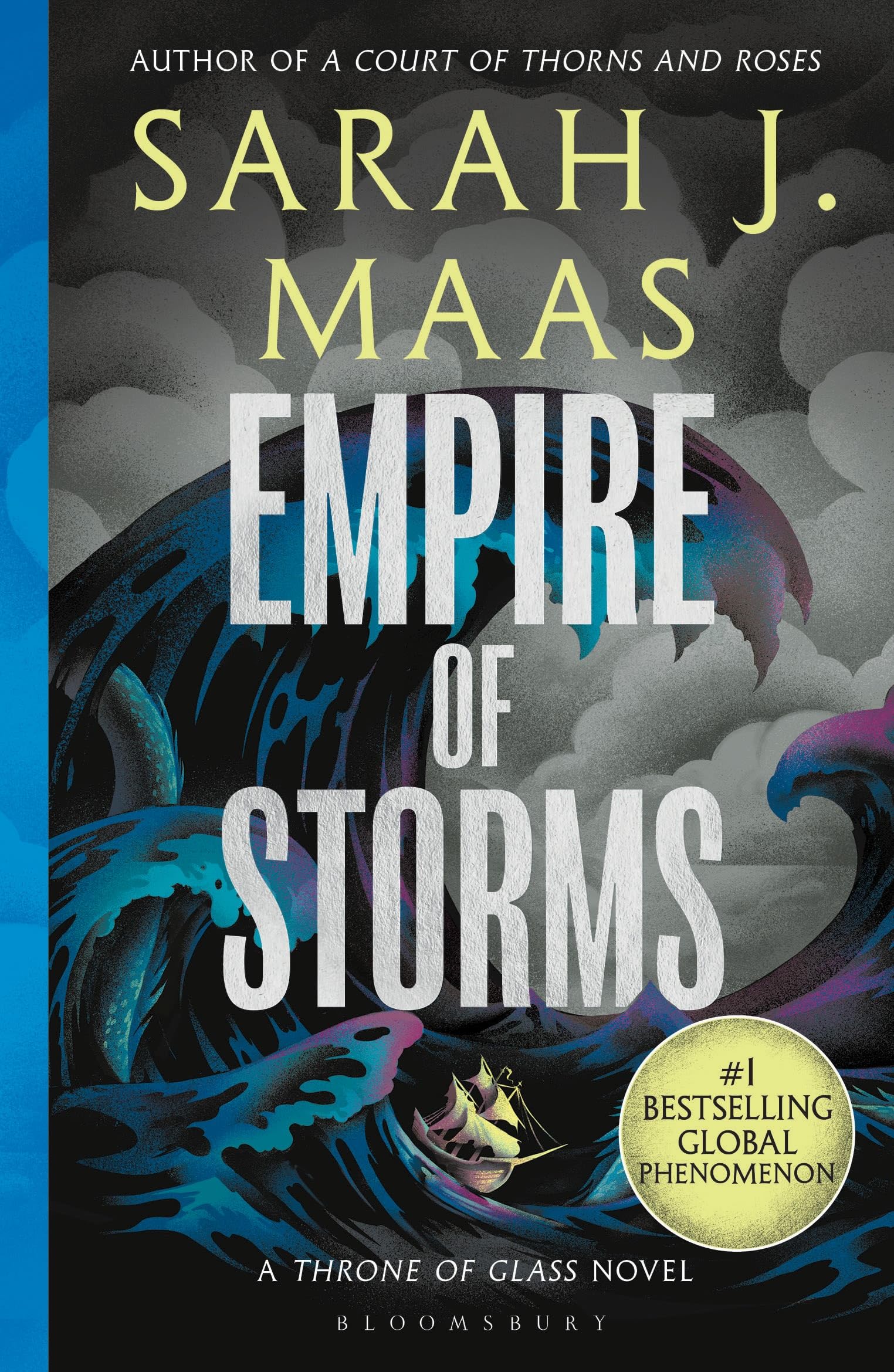 Bloomsbury Empire of Storms (Throne of Glass) by Sarah J. Maas | Paperback | 720 Pages
