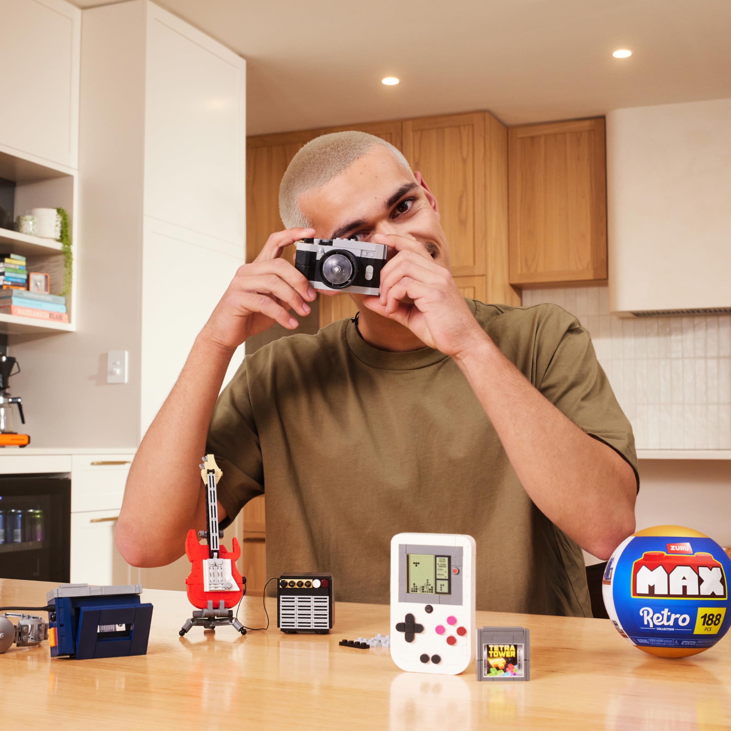 Max Build More Premium Retro Series 2 Building Set - 4 Iconic Builds | Compatible Bricks 5