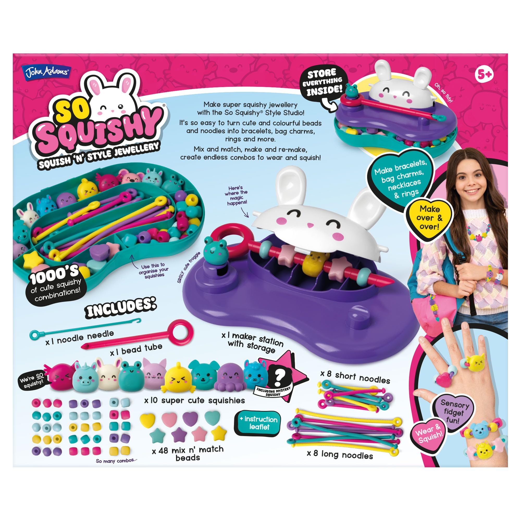 John Adams So Squishy Style Studio - Squishy Fashion Jewellery Craft Kit 6