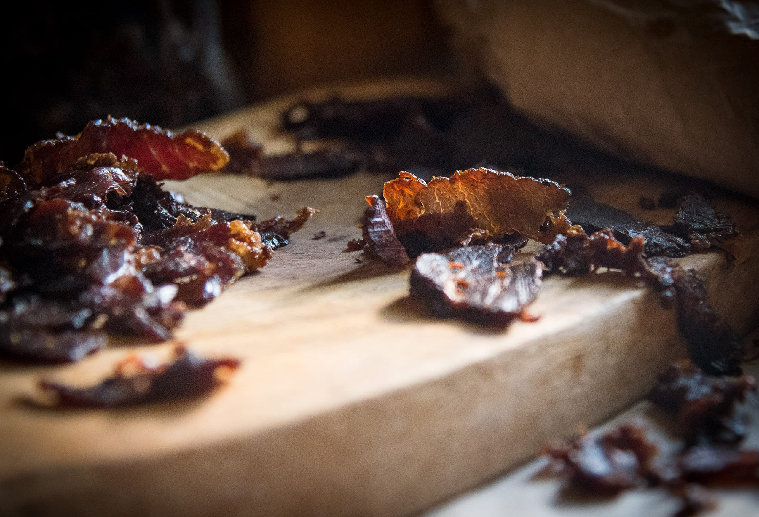 Biltong Boss Smoky Ghost Beef Biltong - High Protein | 45.2g Protein per 100g | 200g Pack