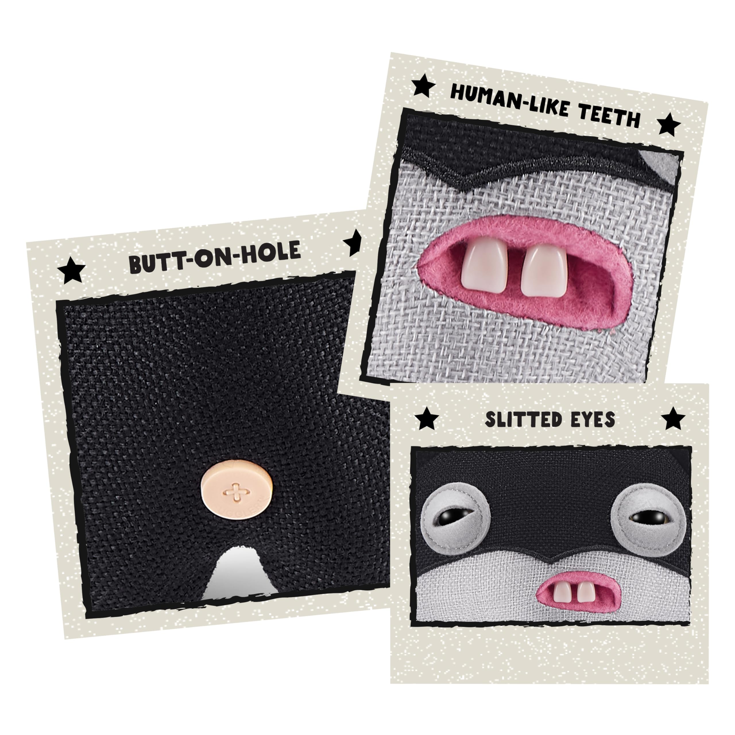 Fuggler x DC 9-inch Batman Plush Toy - Soft Ugly Monster Doll for Kids & Adults 3