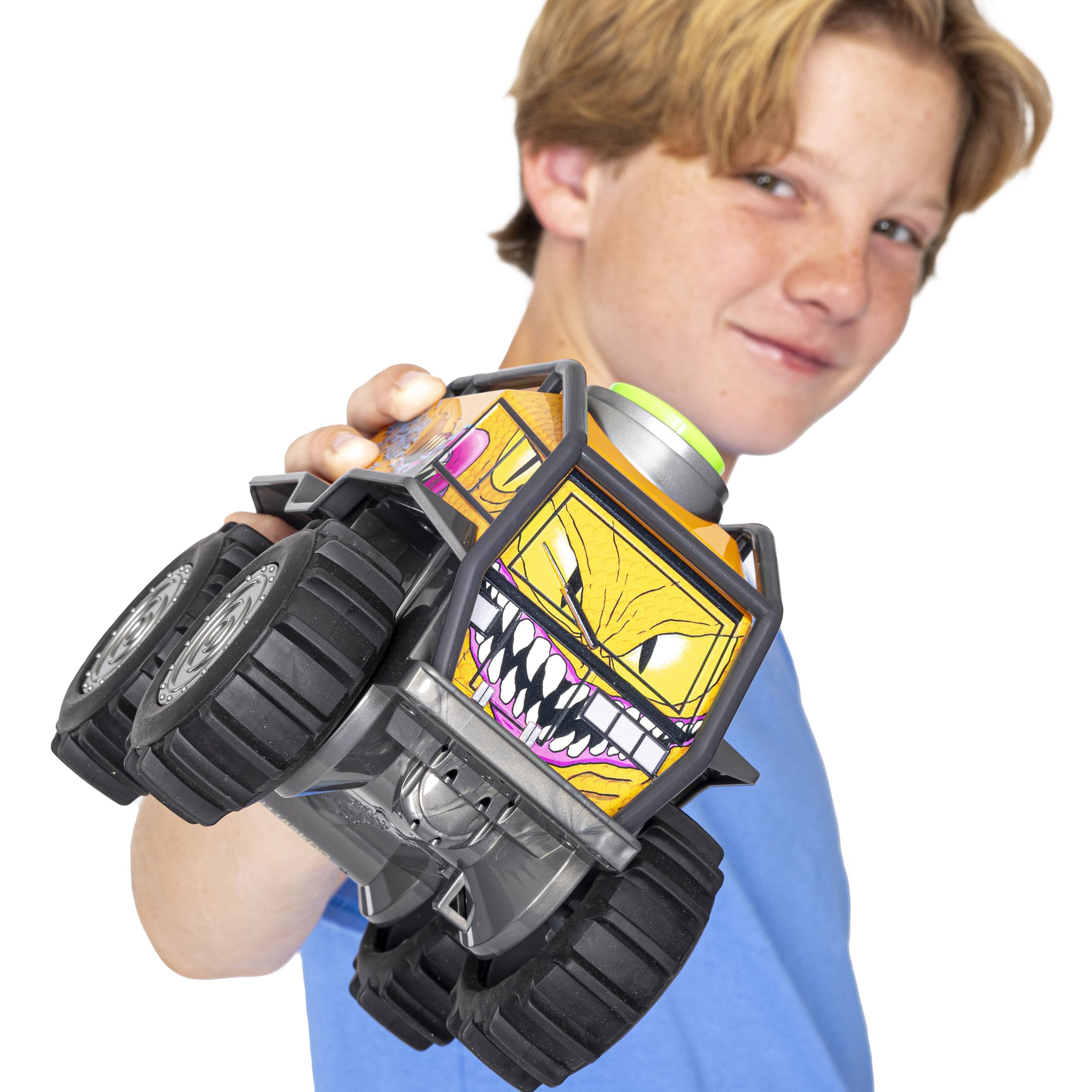 Unspeakable Challenge Accepted Tank - 8" Motorized Action Vehicle with Sound Effects 6