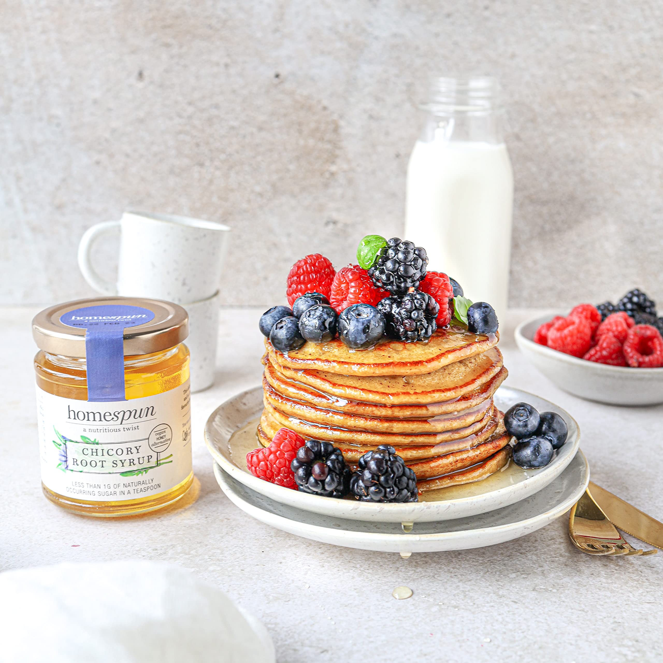 Homsprung Chicory Root Syrup - Keto & Low Carb Sweetener - Low Sugar, Vegan 4