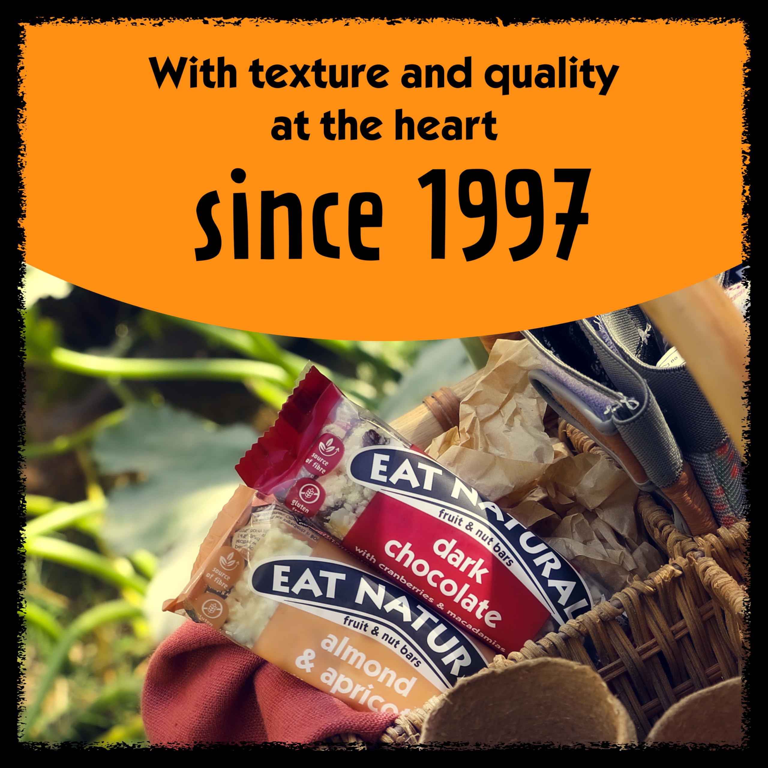 Eat Natural Mandel &amp; Aprikose mit Joghurtüberzug Frucht- und Nussriegel, 3 x 4 6