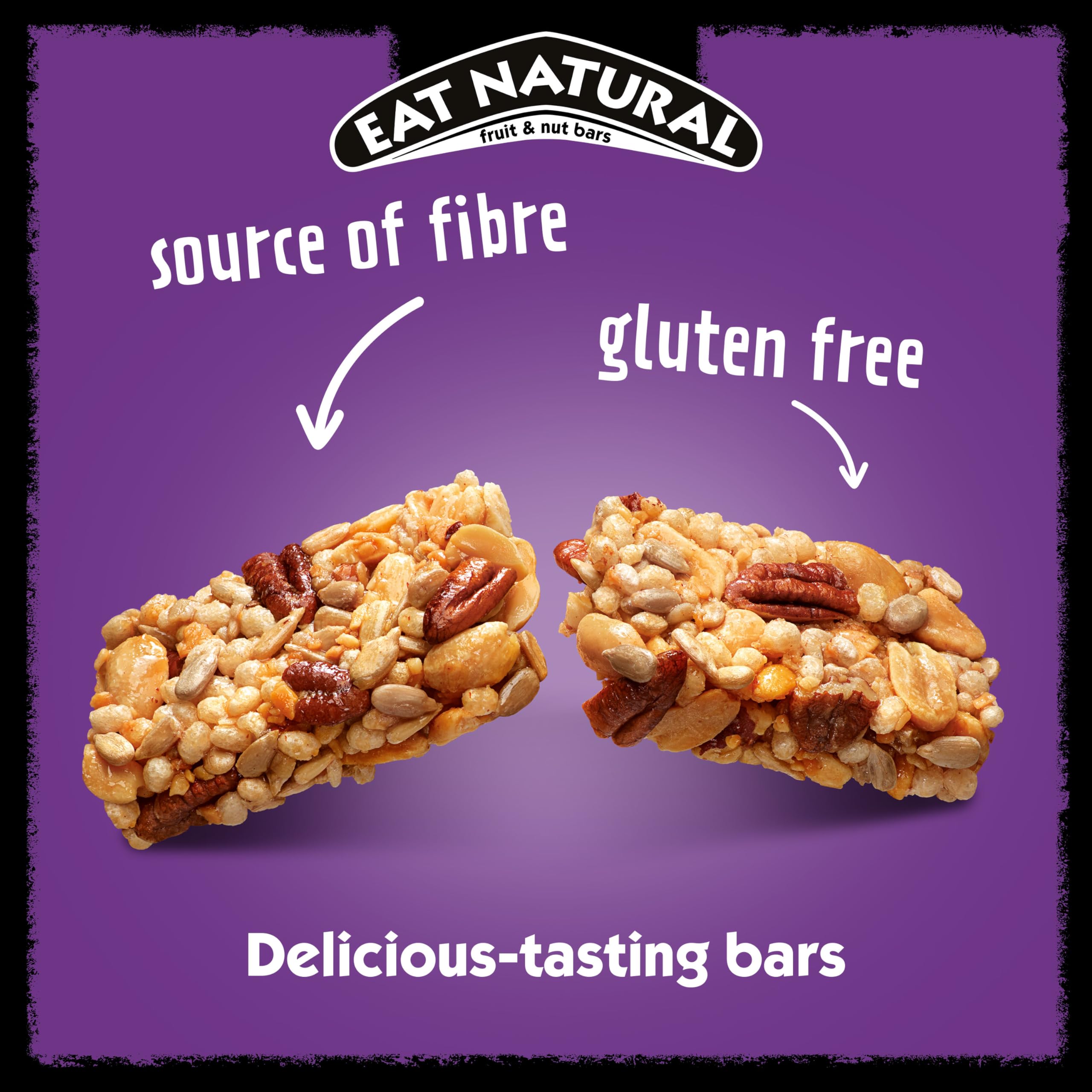 Eat Natural Protein Ahornsirup, Pekannüsse &amp; Erdnüsse Frucht- &amp; Nussriegel (3 x 40 g) 7