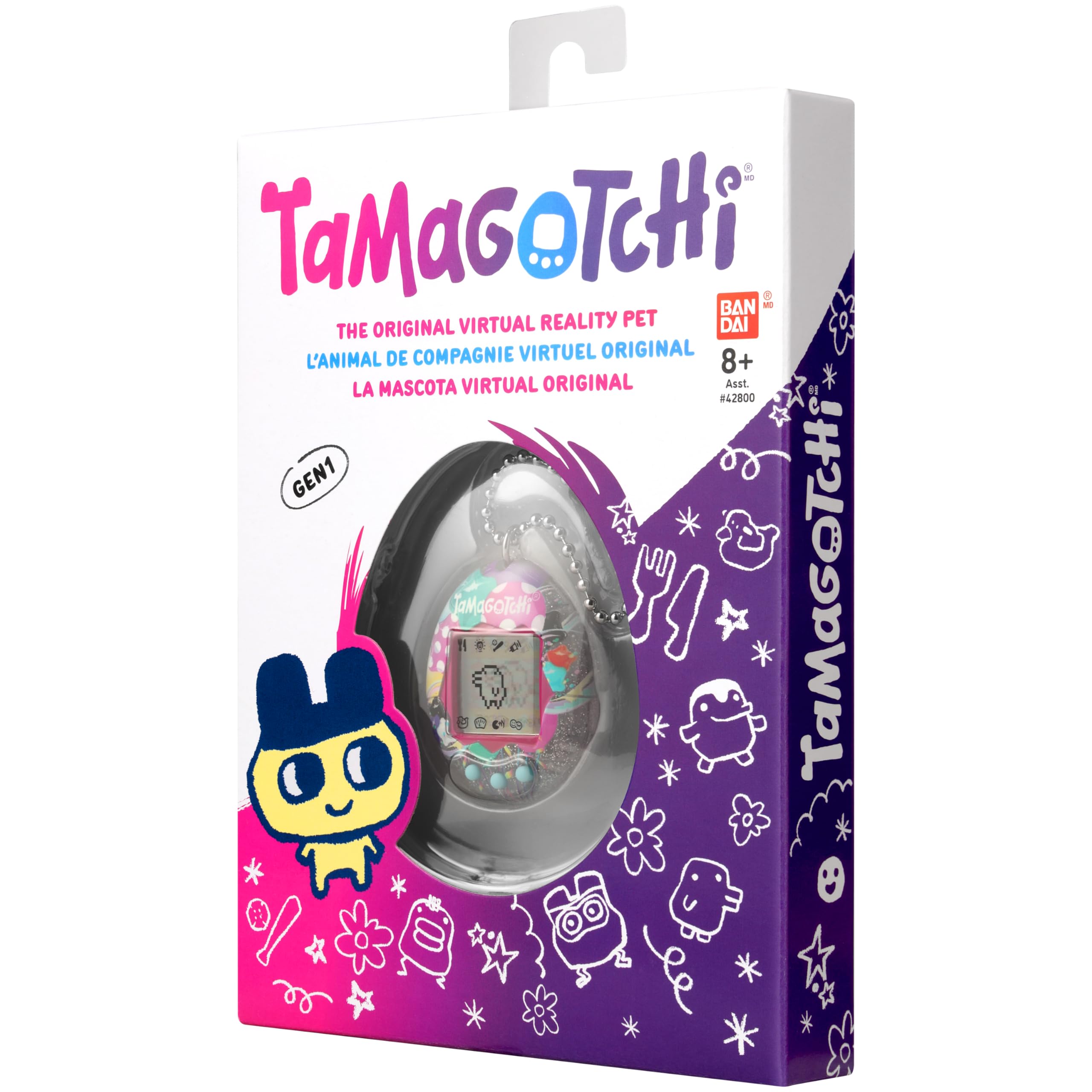 TAMAGOTCHI Original Pretty Party Digital Pet - Electronic Toy for Ages 8+ 5