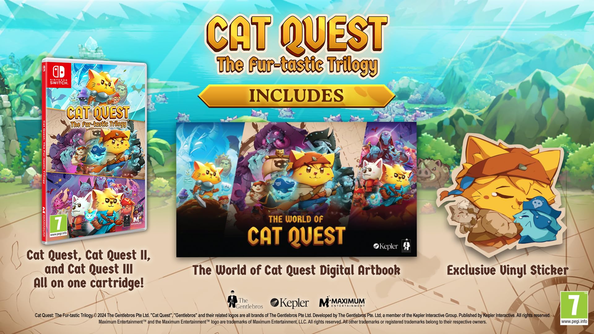 Cat Quest: The Fur-tastic Trilogy - Nintendo Switch 9