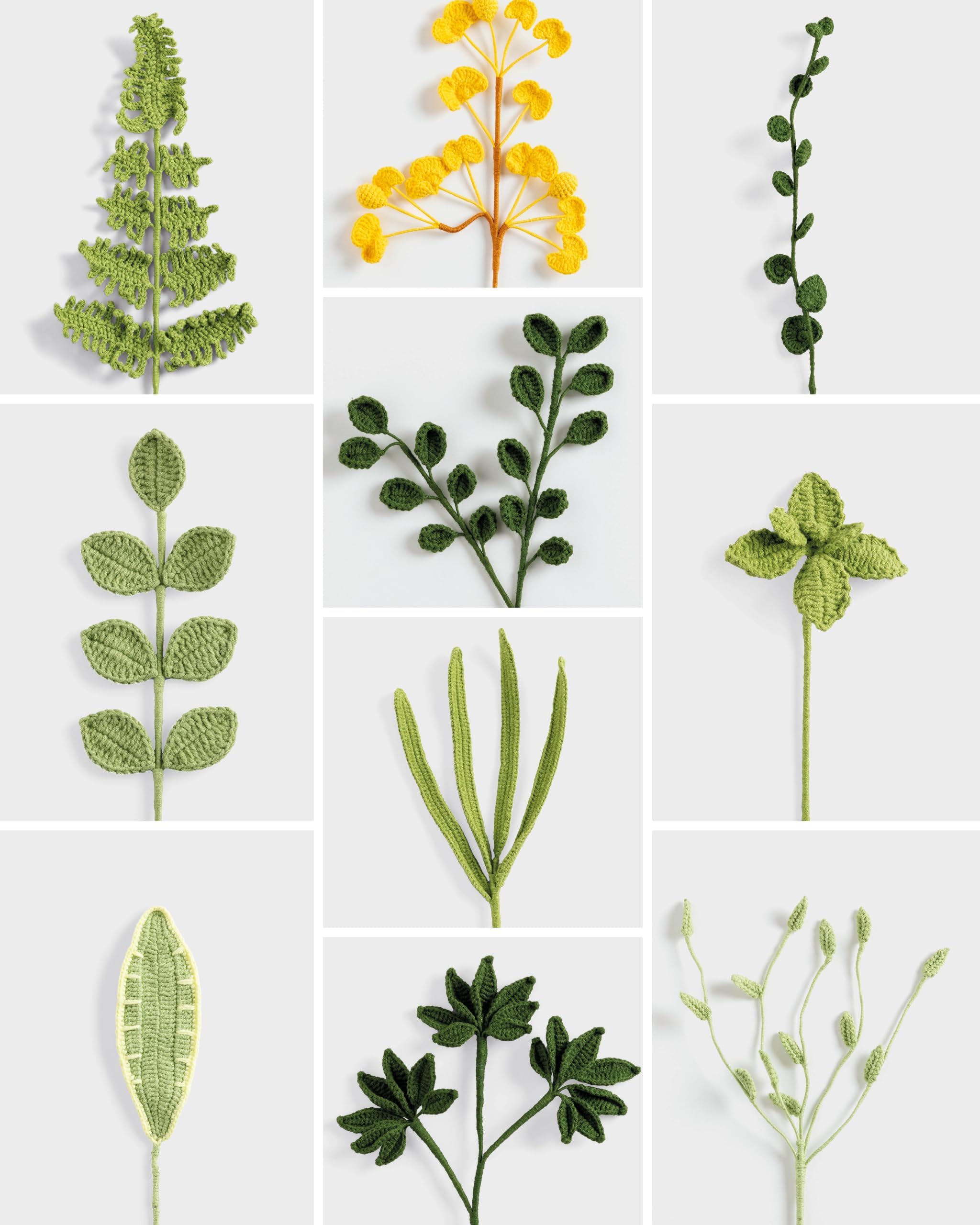 David & Charles Crochet A Flower Bouquet: 35 Handmade Flower & Foliage Patterns 5