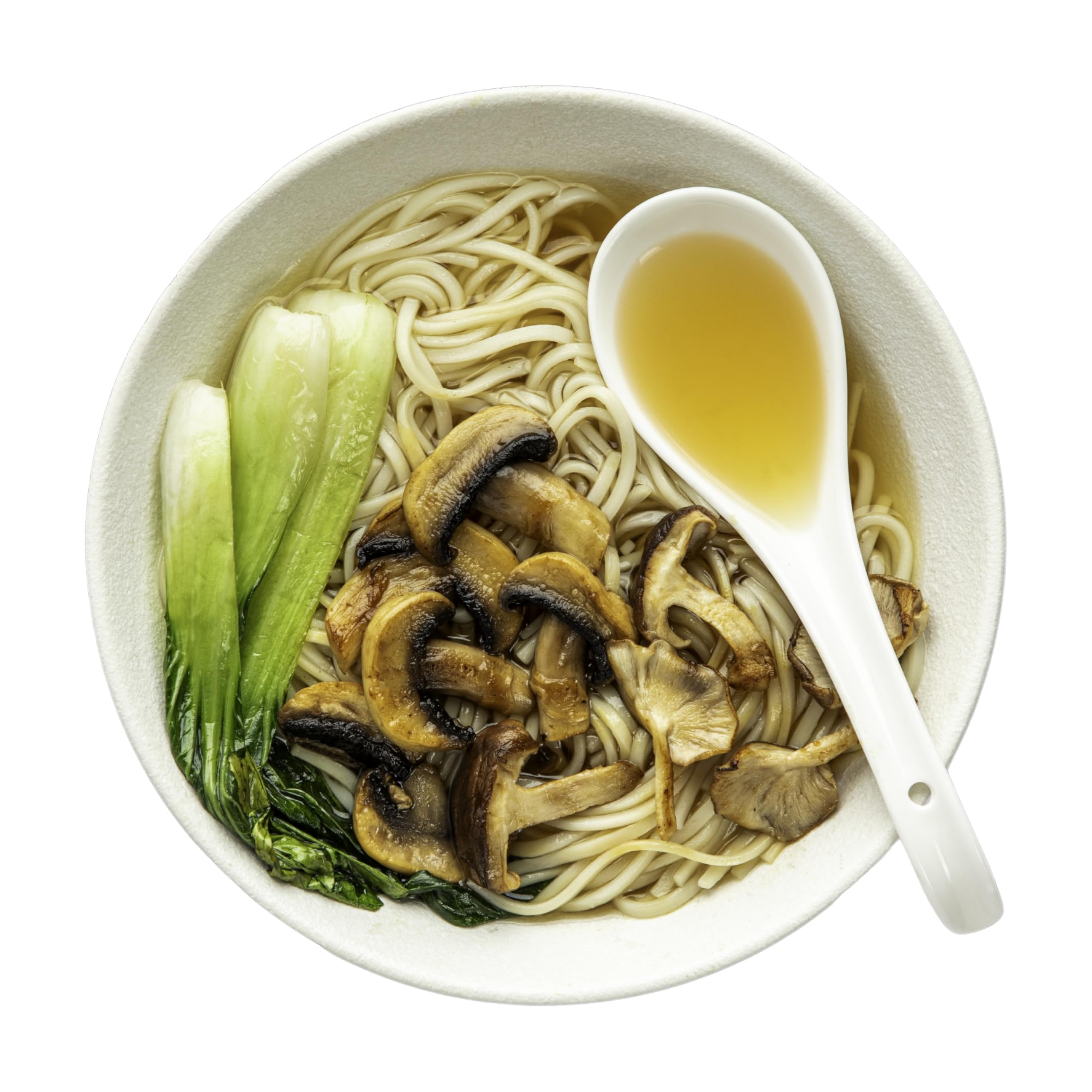 Lee Kum Kee Umami Mushroom Noodle Broth - Instant Vegetarian Soup Base | 140g (4 x 35g Sachets)