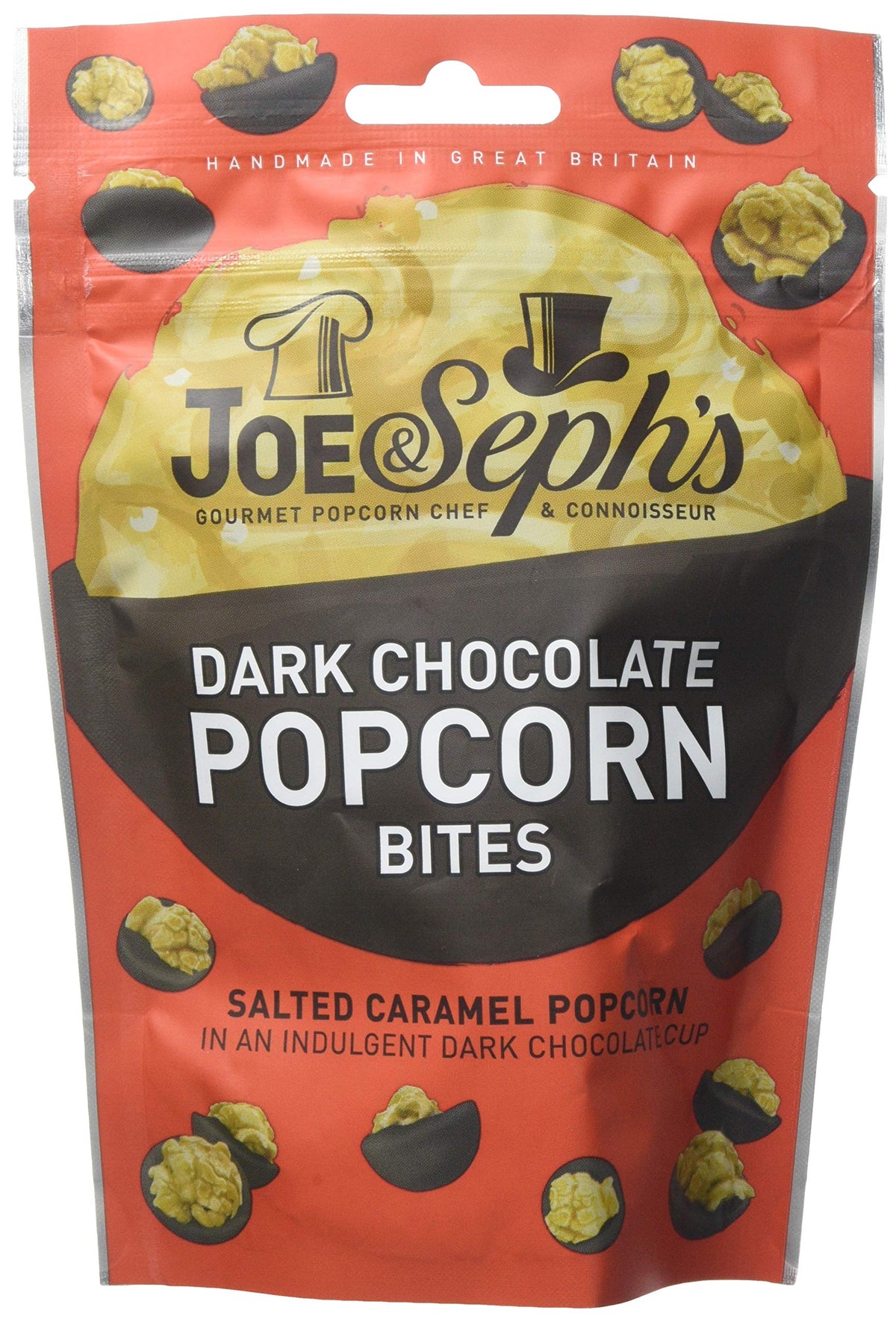 Joe & Seph’s Dark Chocolate Popcorn Bites - 63g