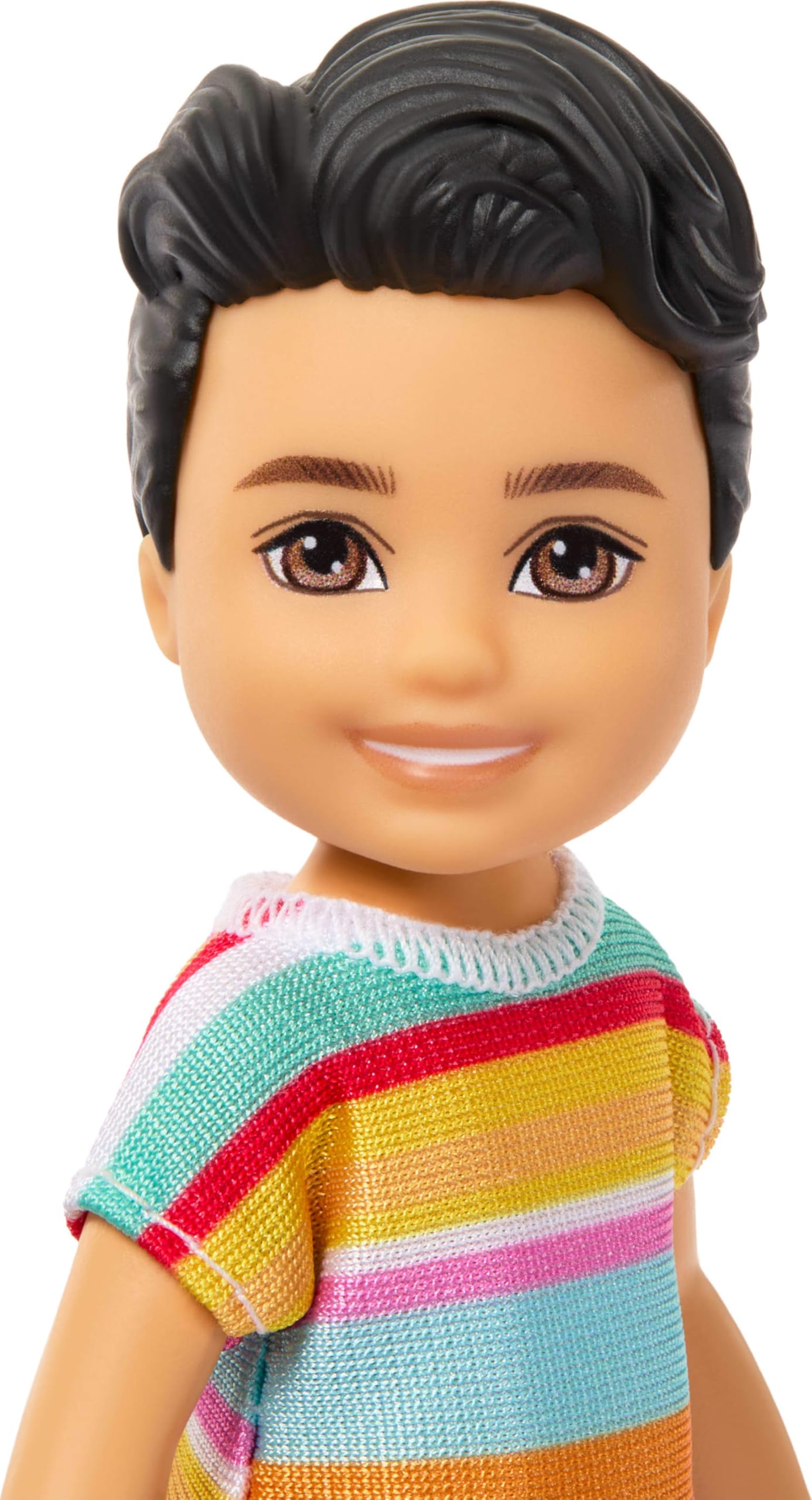 Barbie Club Chelsea Koji 6-Inch Boy Doll with Brunette Hair & Colorful Outfit - Ages 3+ 8