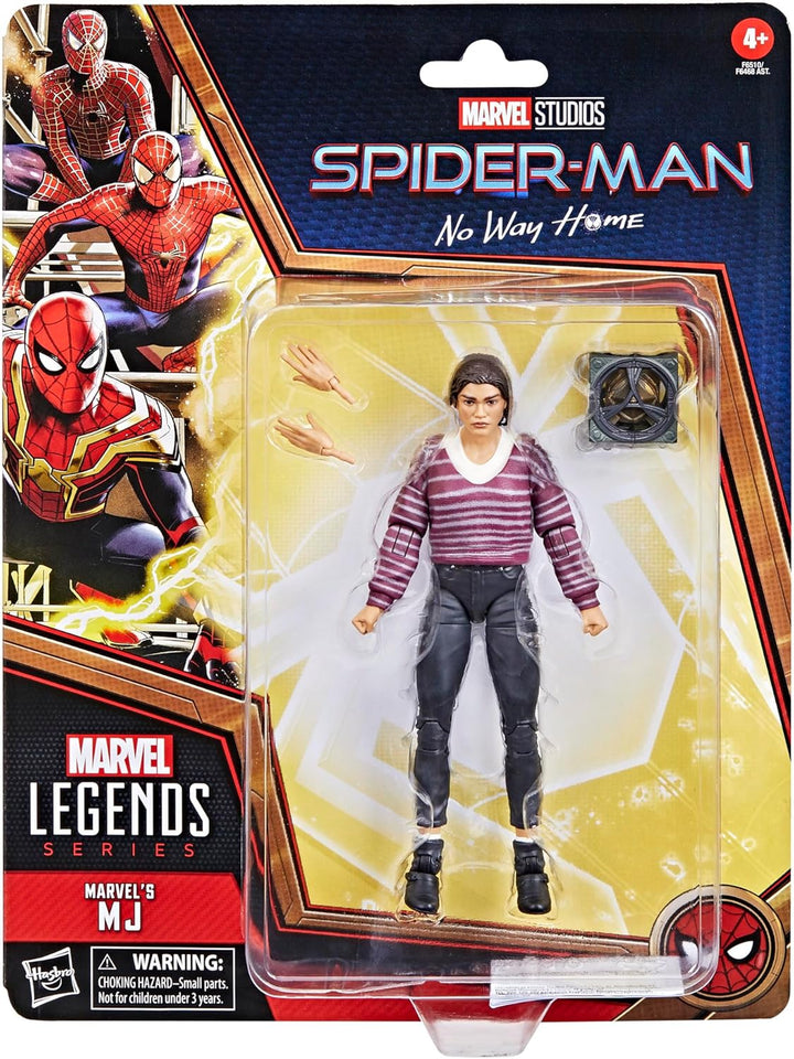 Hasbro Marvel Legends Series Spider-Man: No Way Home - Marvel’s MJ 6" Action Figure (F6510)