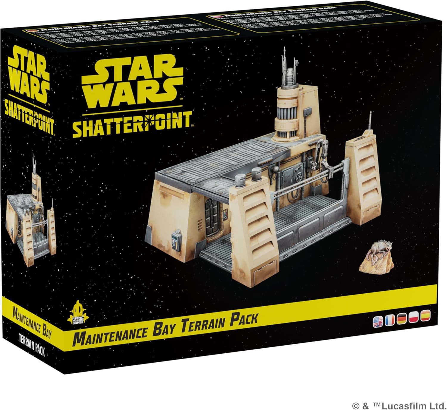 Atomic Mass Games Star Wars Shatterpoint Maintenance Bay Terrain Pack