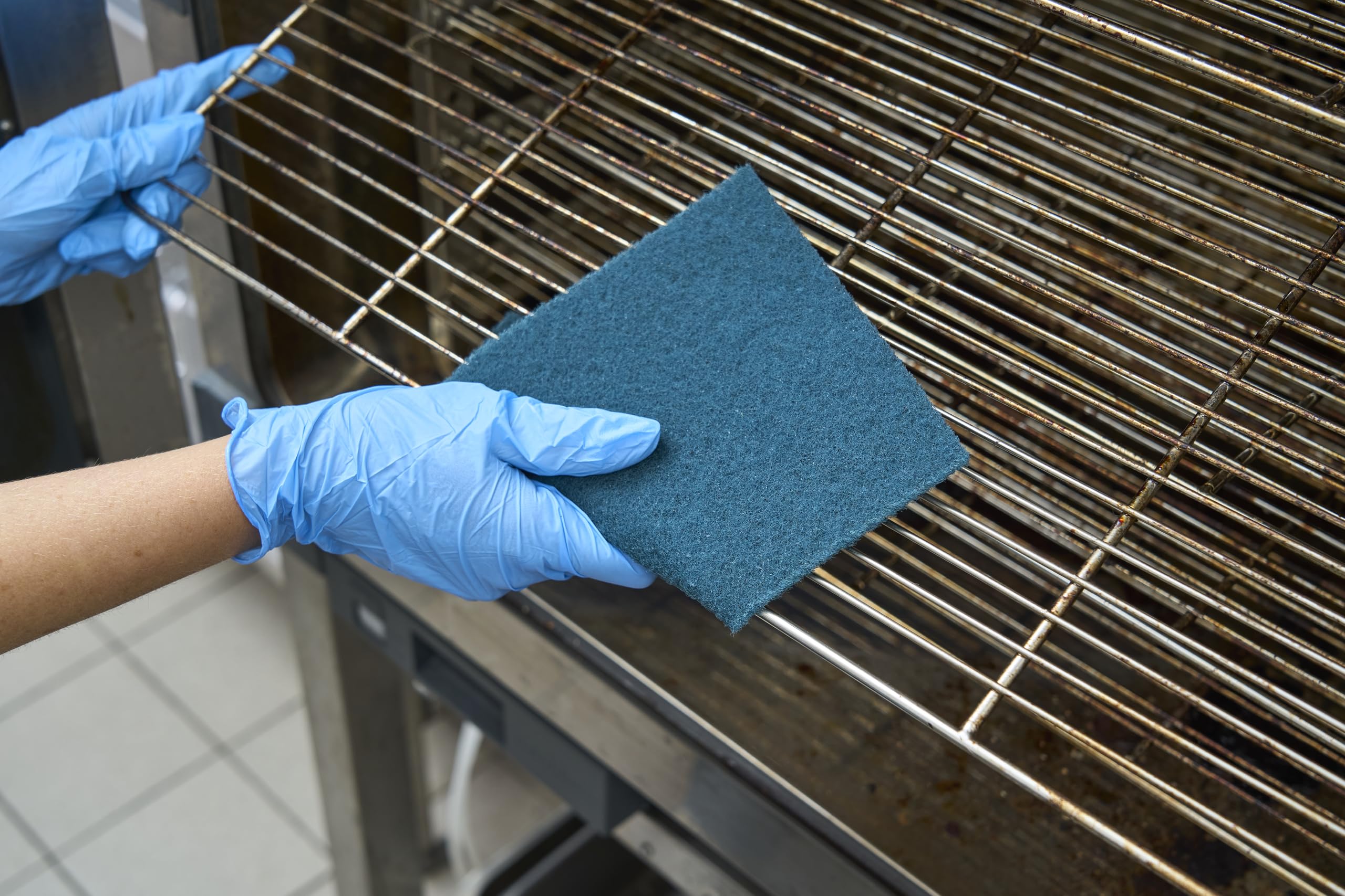 Spontex Specialist Heavy Duty Scourer Pads (Pack of 10) 8