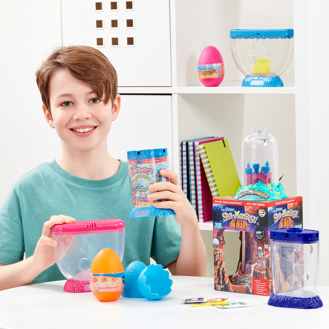 Sea Monkeys On Mars - Grow Your Own Sci-Fi Pets Science Kit for Kids 6+