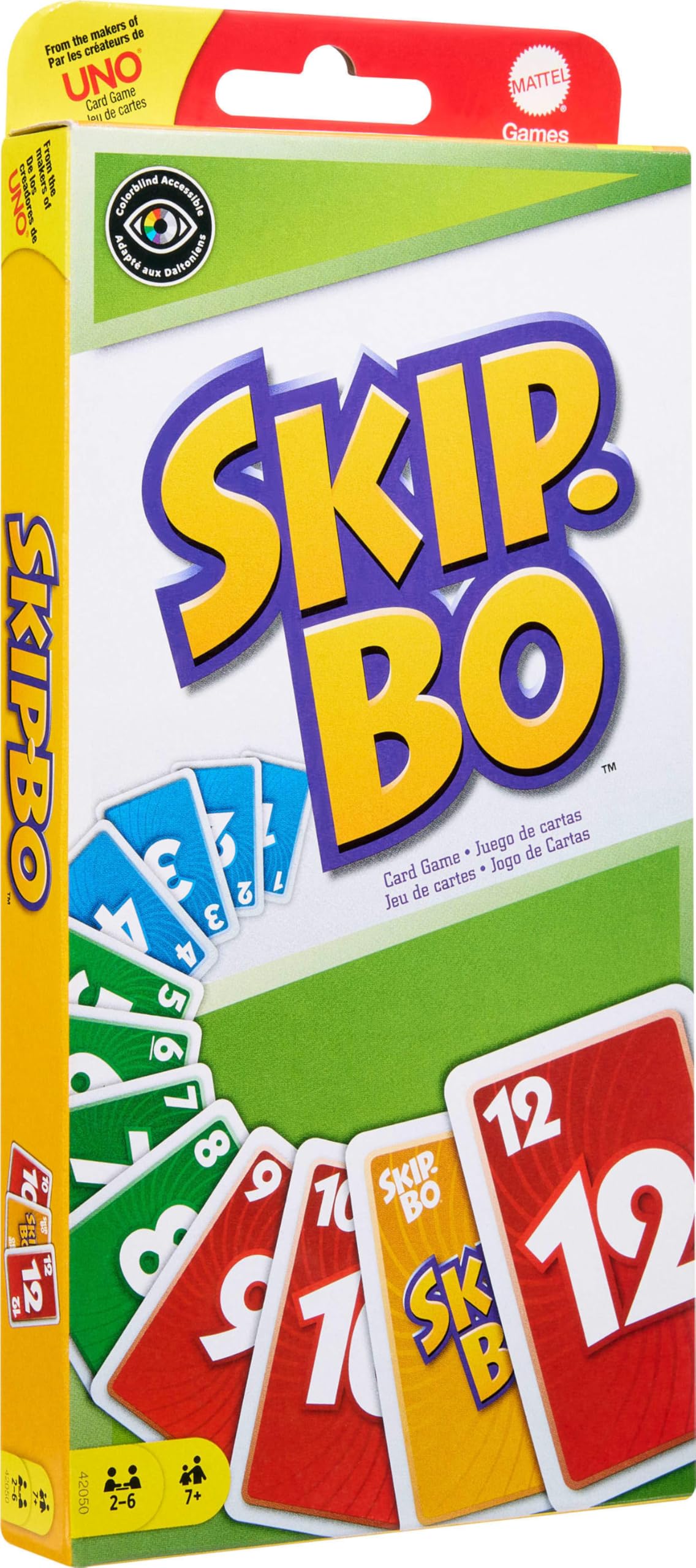 Skip-Bo Card Game - Sequencing Card Game for Kids | 162 Cards